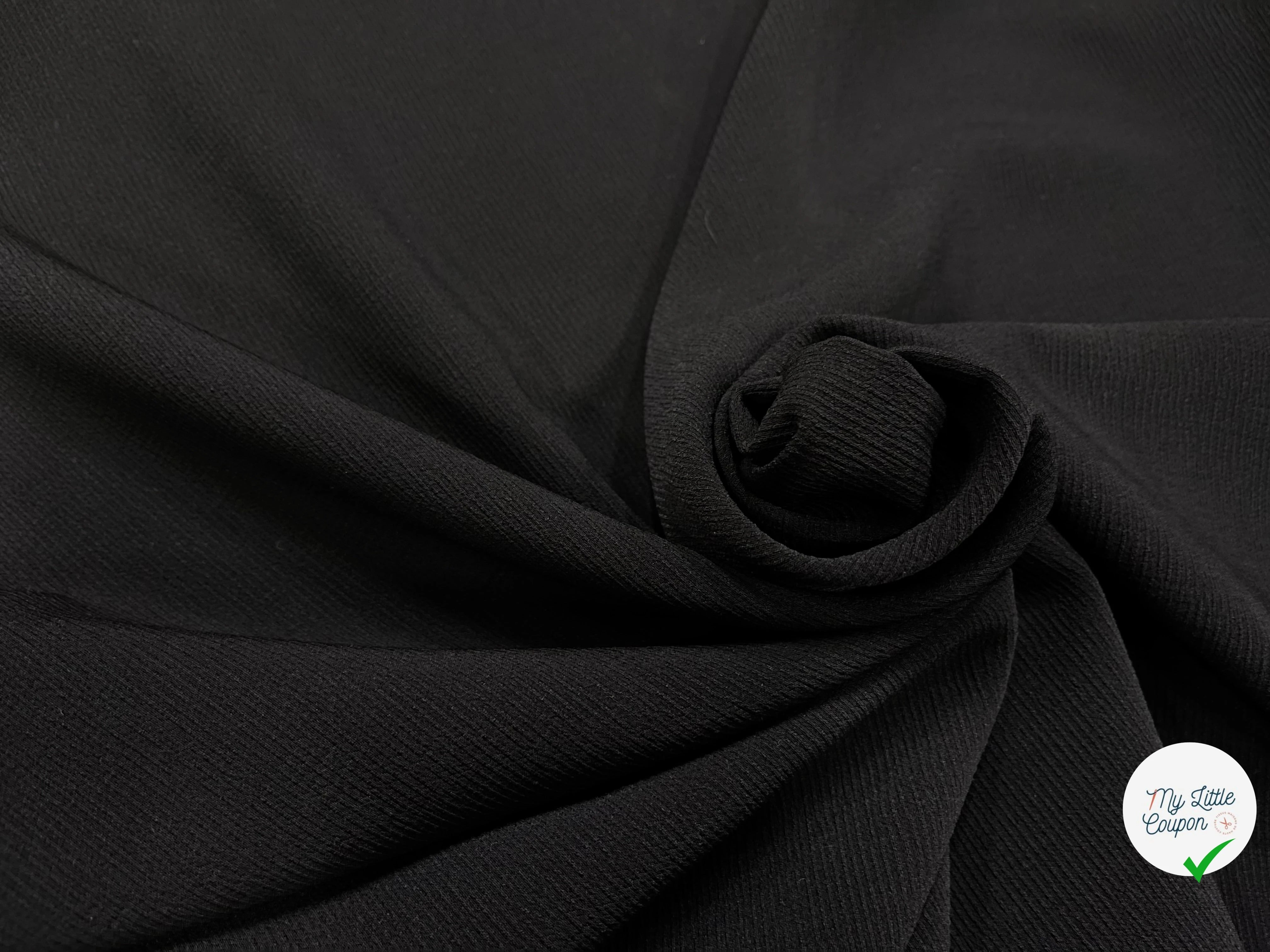 LANSING CREPE BLACK STRETCH - My Little Coupon
