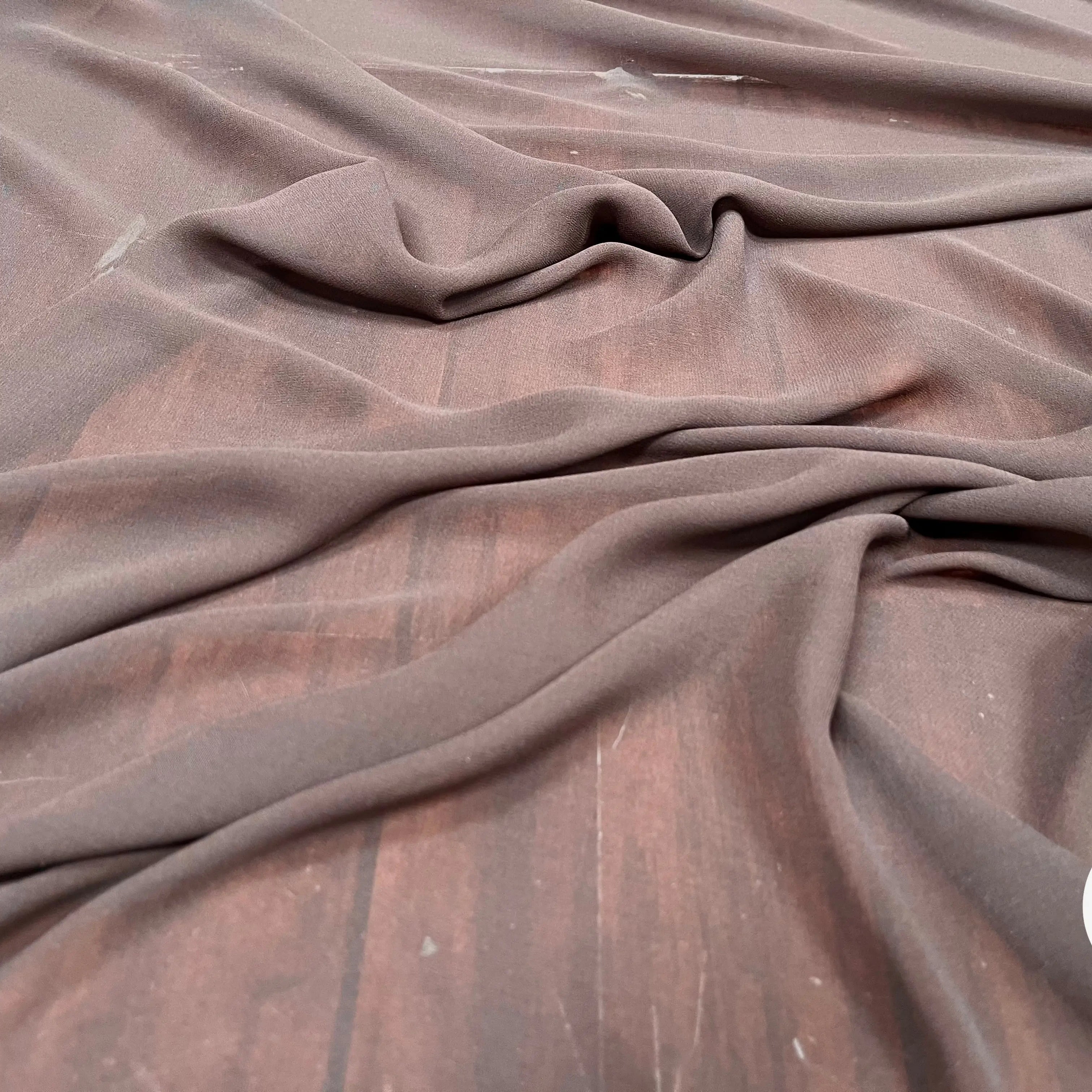 LIGHT SILK GEORGETTE, Kohl Brown - My Little Coupon