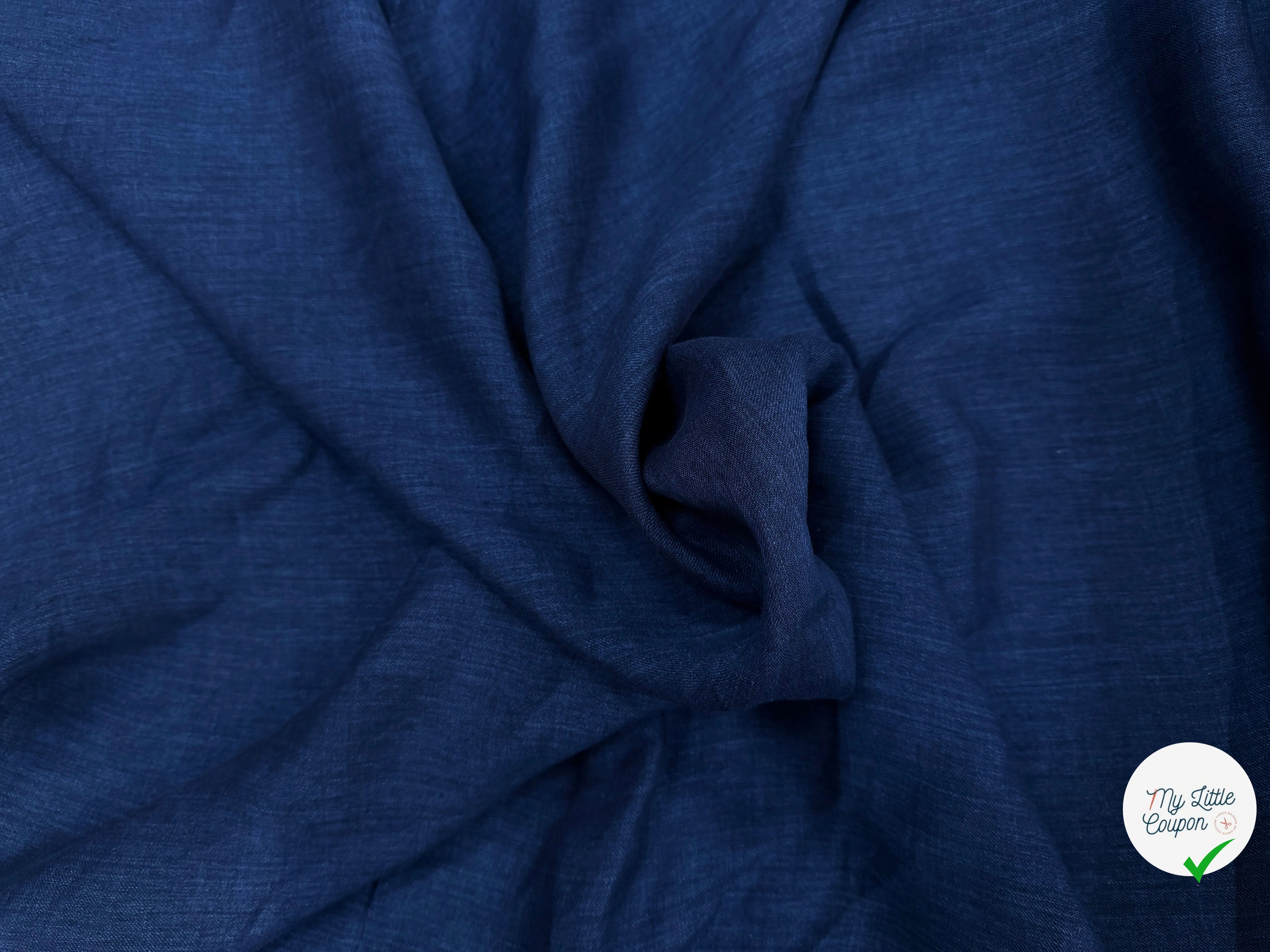 LIN CHINÉ COLORIS BLEU DENIM - My Little Coupon