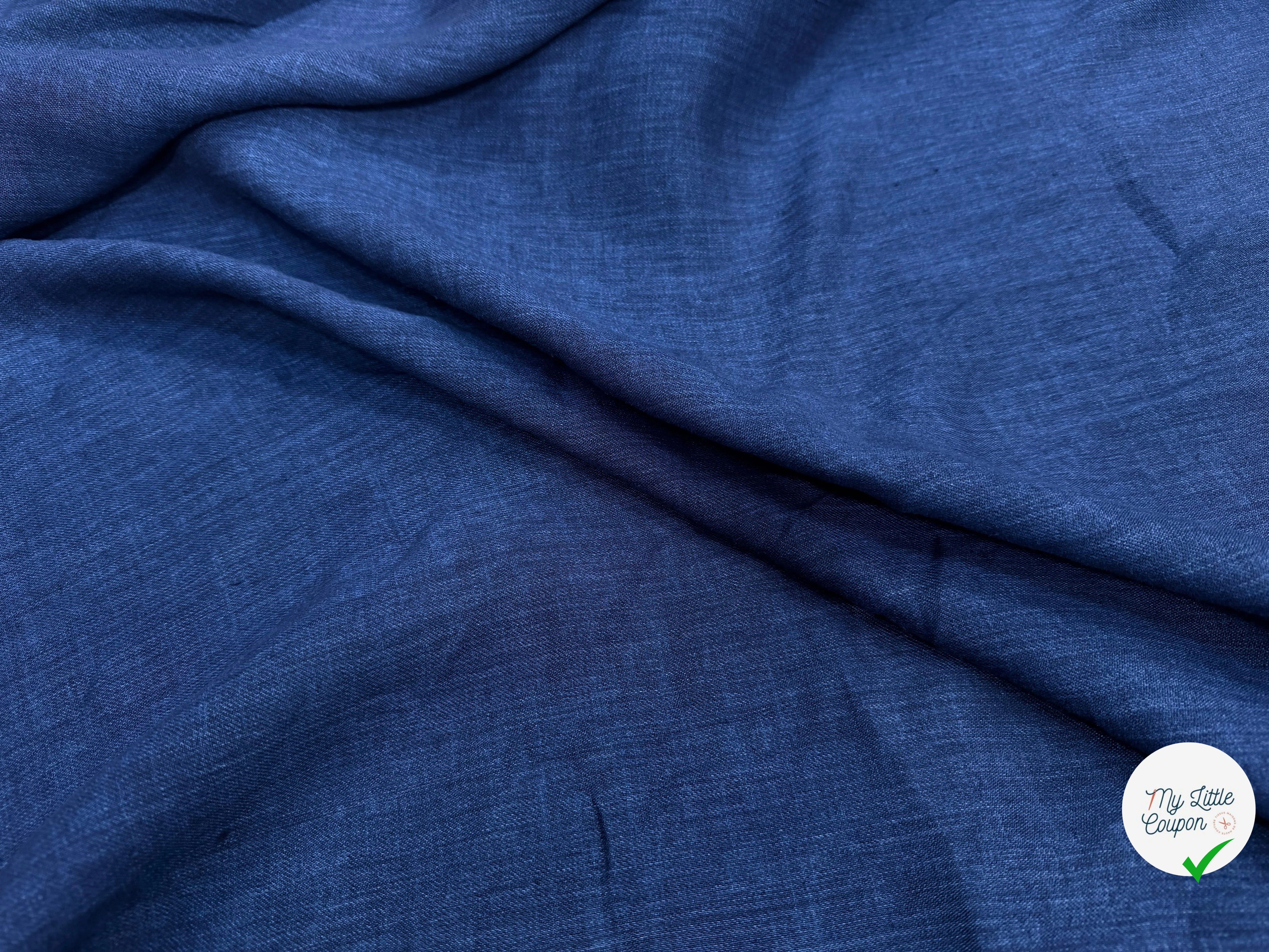 LIN CHINÉ COLORIS BLEU DENIM - My Little Coupon