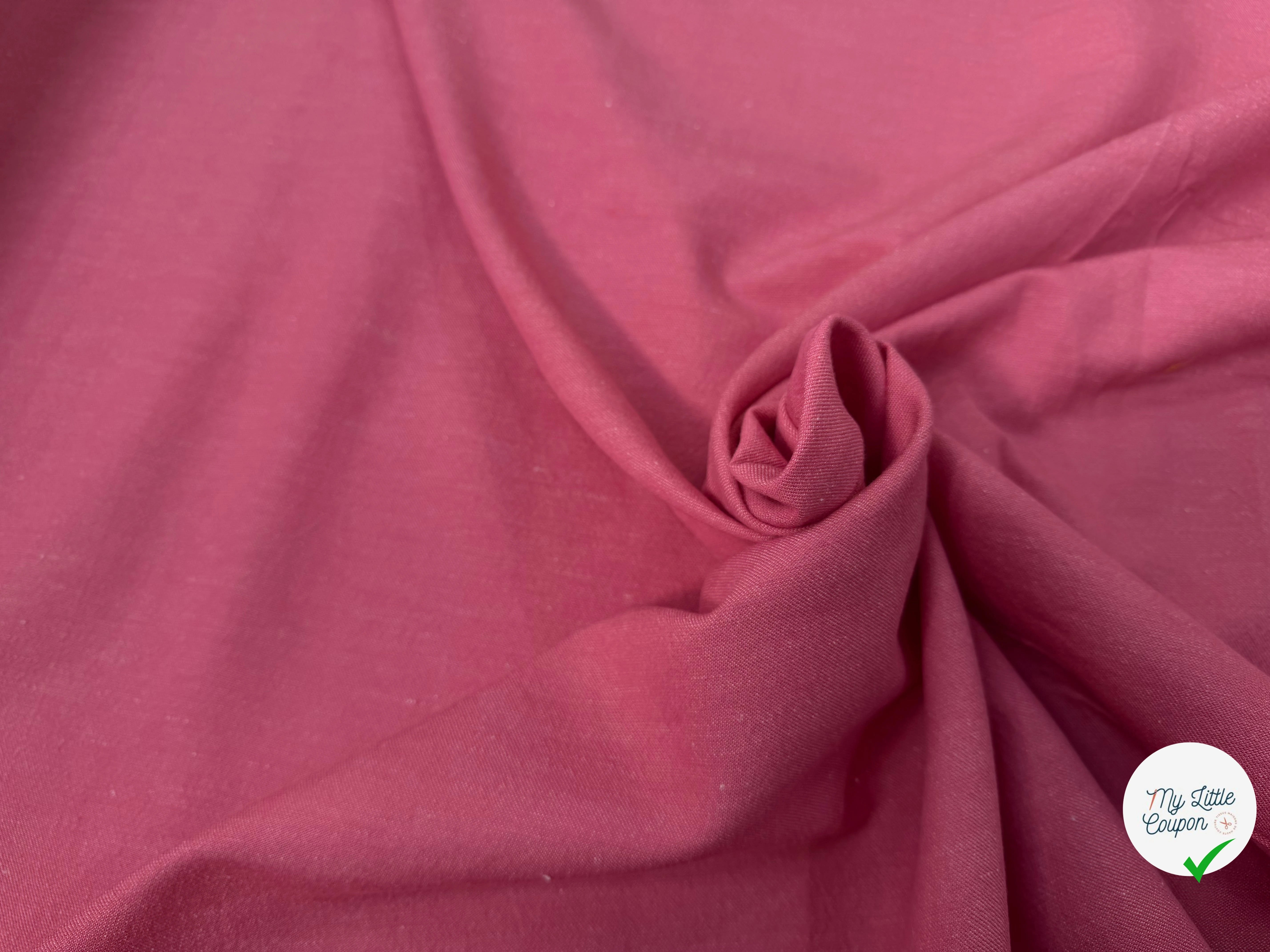 LIN COTON ROSE TWILL ESPRIT DENIM - My Little Coupon