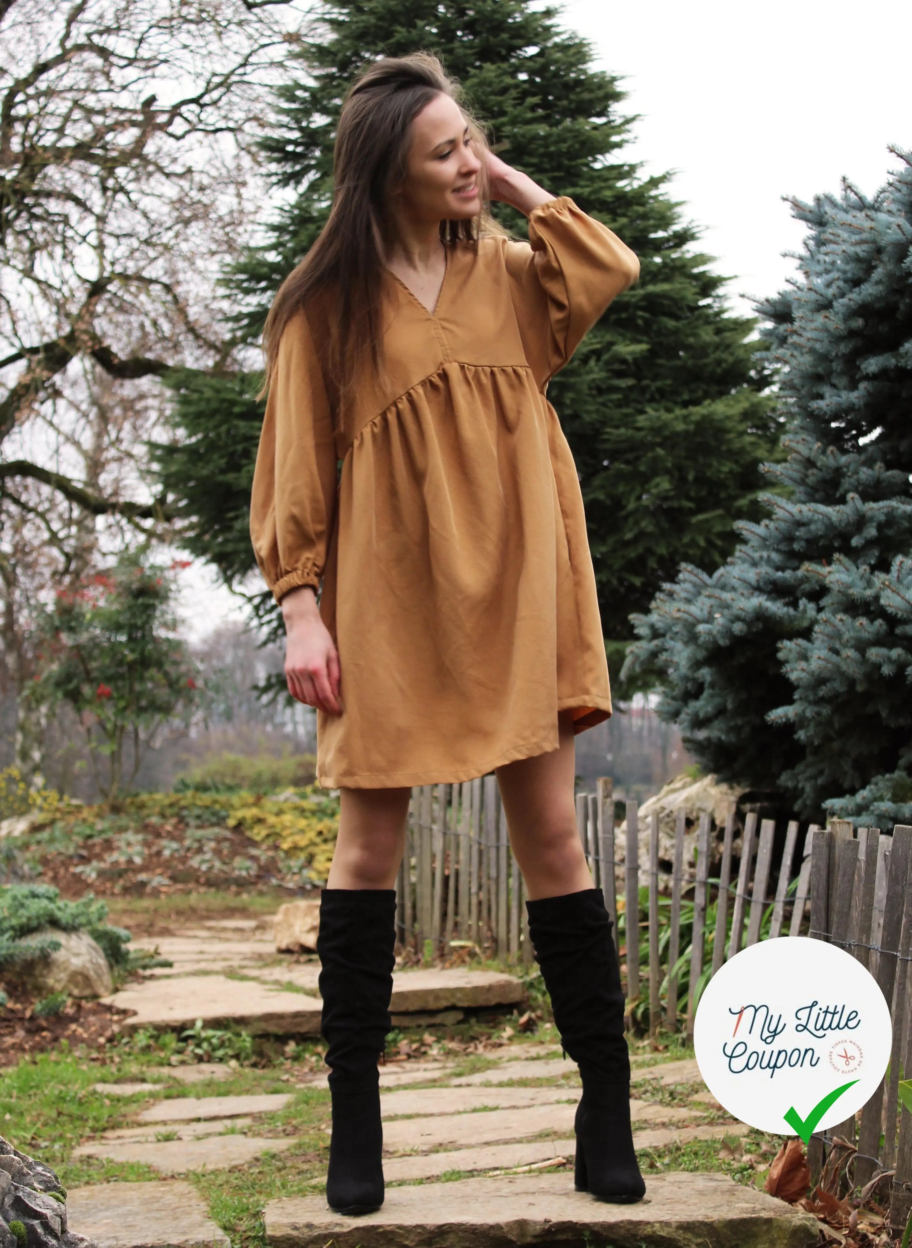 La robe Elaïa - Cha' coud - - My Little Coupon - tissu - coudre