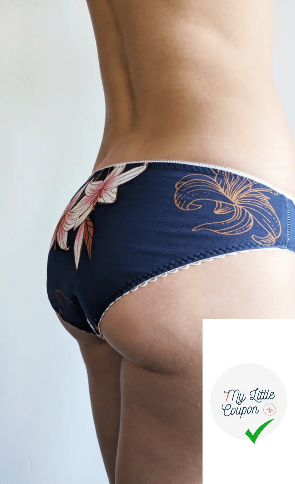 Léonie | Culotte basse avec variantes - My Little Coupon - tissu - coudre