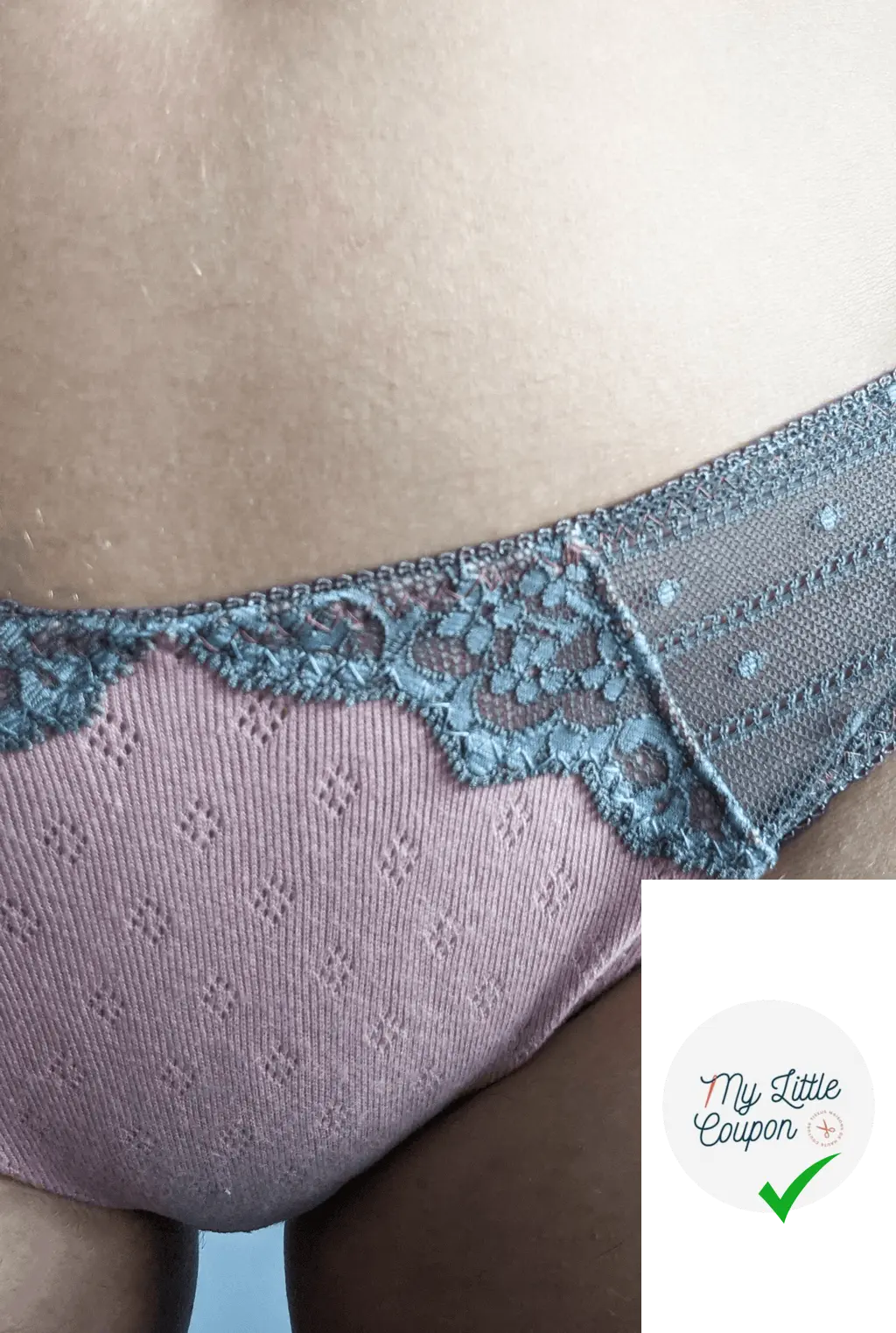 Léonie | Culotte basse avec variantes - My Little Coupon - tissu - coudre
