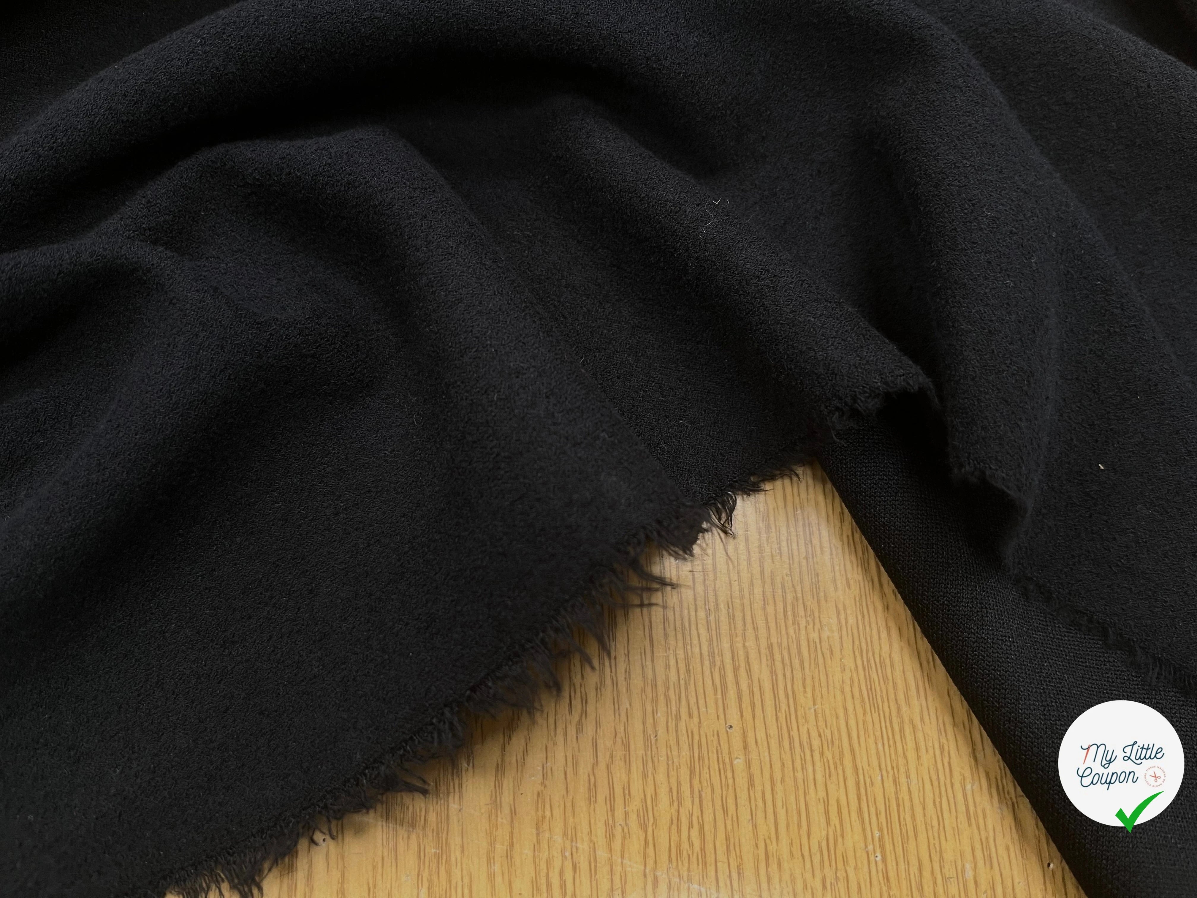 MAILLE 50% VISCOSE BLACK 148CM - My Little Coupon