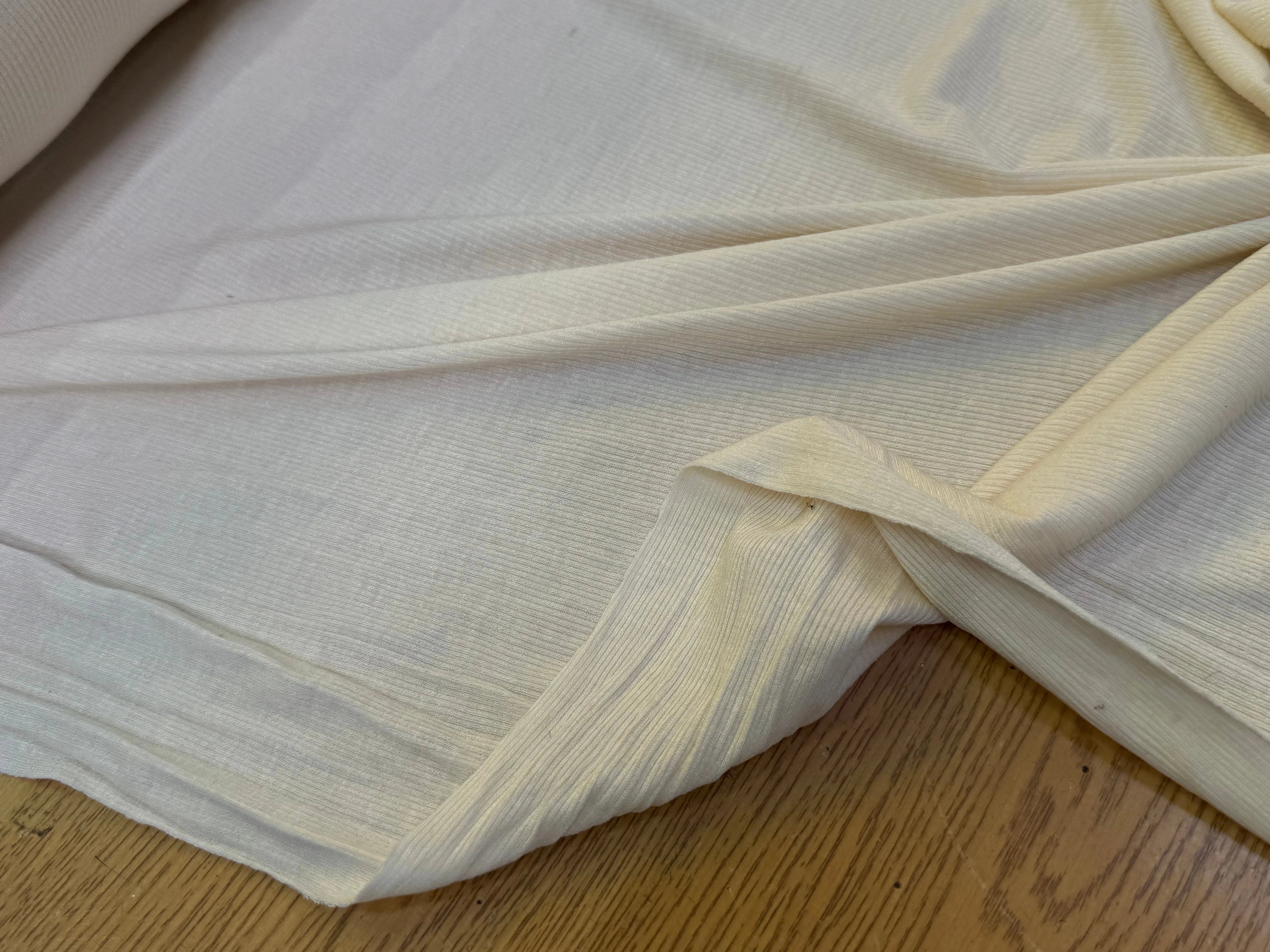 MAILLE COTE 1X1 ECRU COTIN ULTRA STRETCH - My Little Coupon