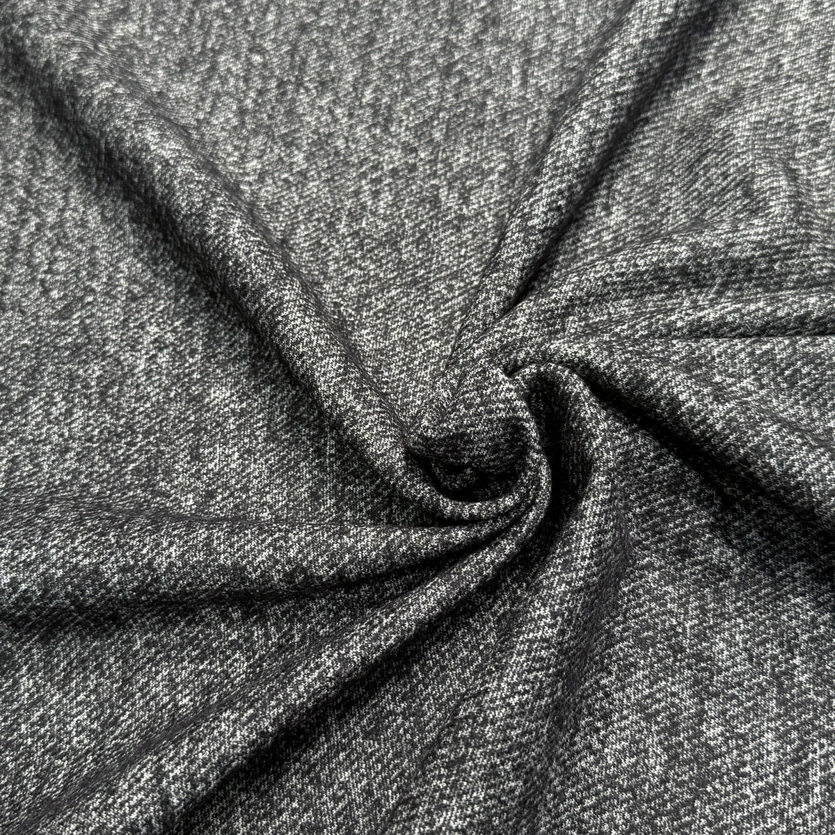 MAILLE DE LAINE TISSÉE ULTRA STRETCH GRIS CHINÉ - My Little Coupon