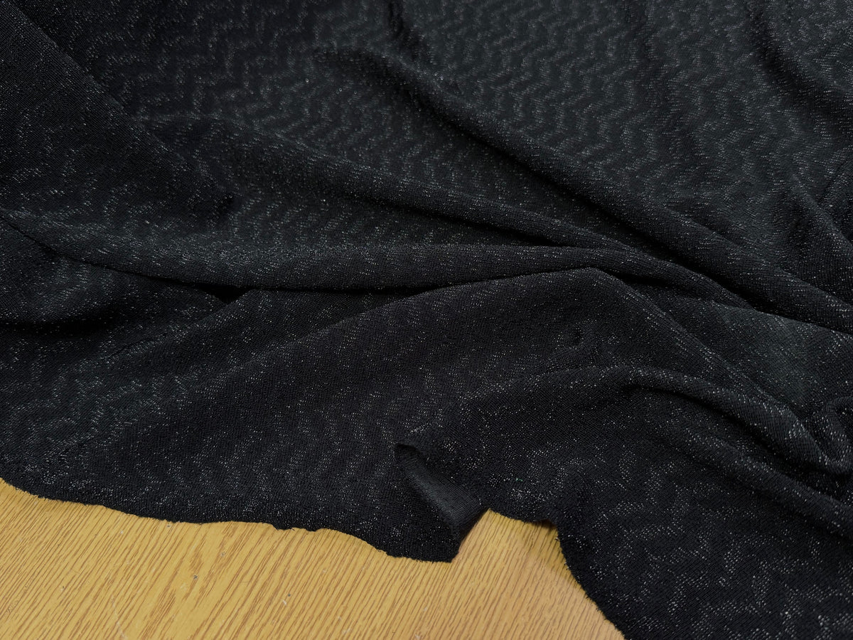 MAILLE FÊTE ULTRA STRETCH BRILLANT BLACK - My Little Coupon