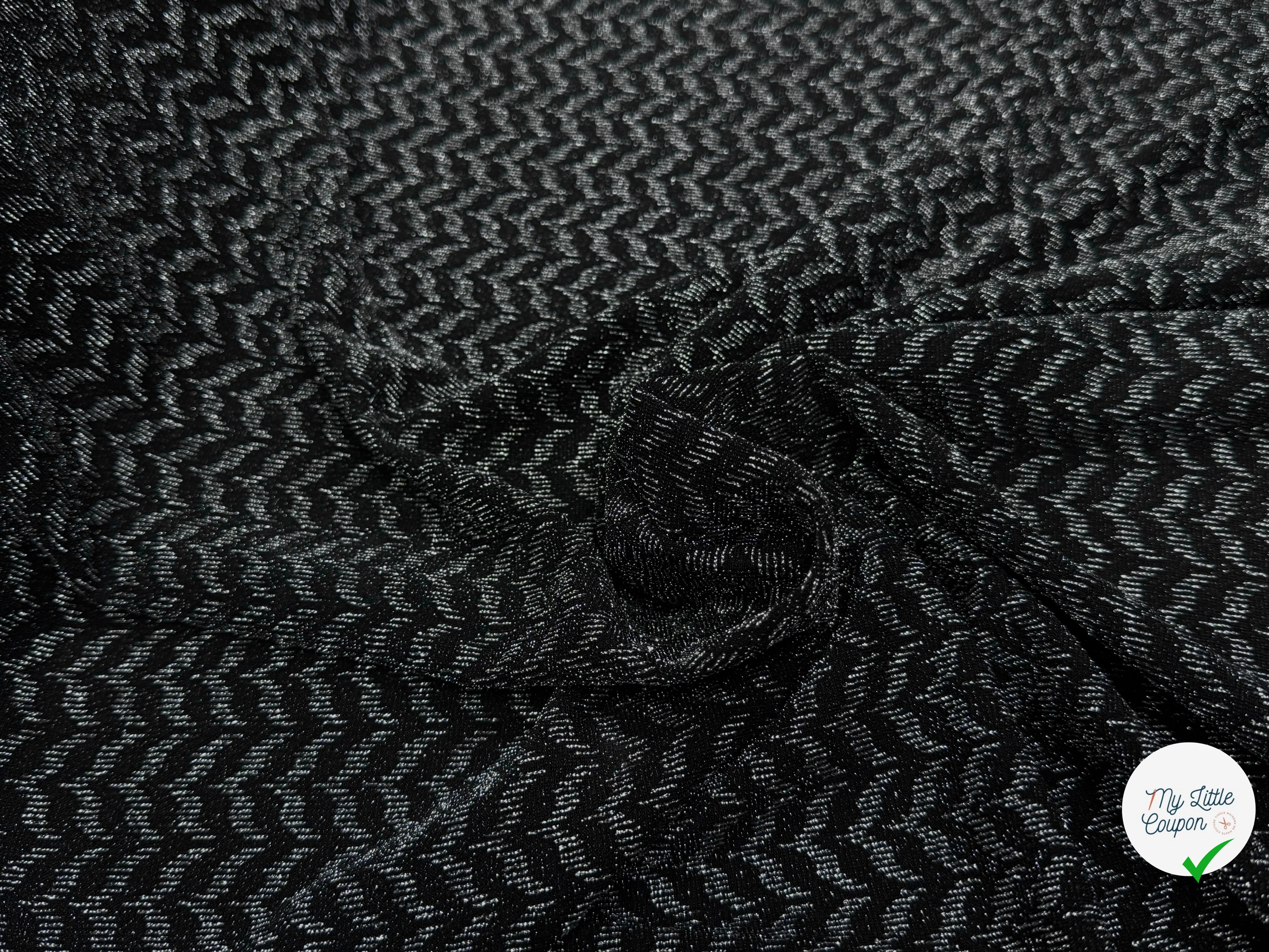 MAILLE FÊTE ULTRA STRETCH BRILLANT SILVER - My Little Coupon