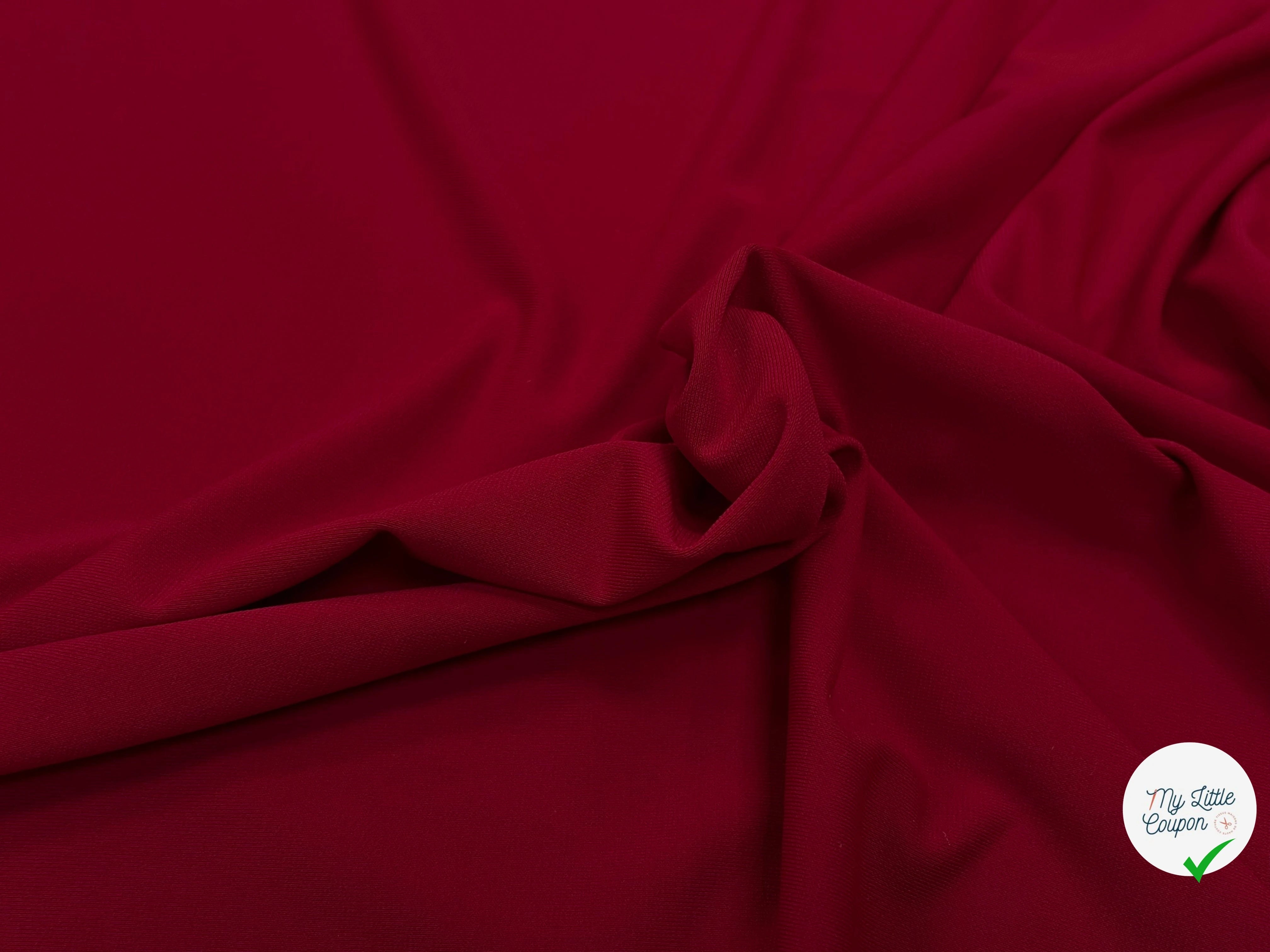 MAILLE FROIDE ULTRA STRETCH ROUGE 145CM - My Little Coupon