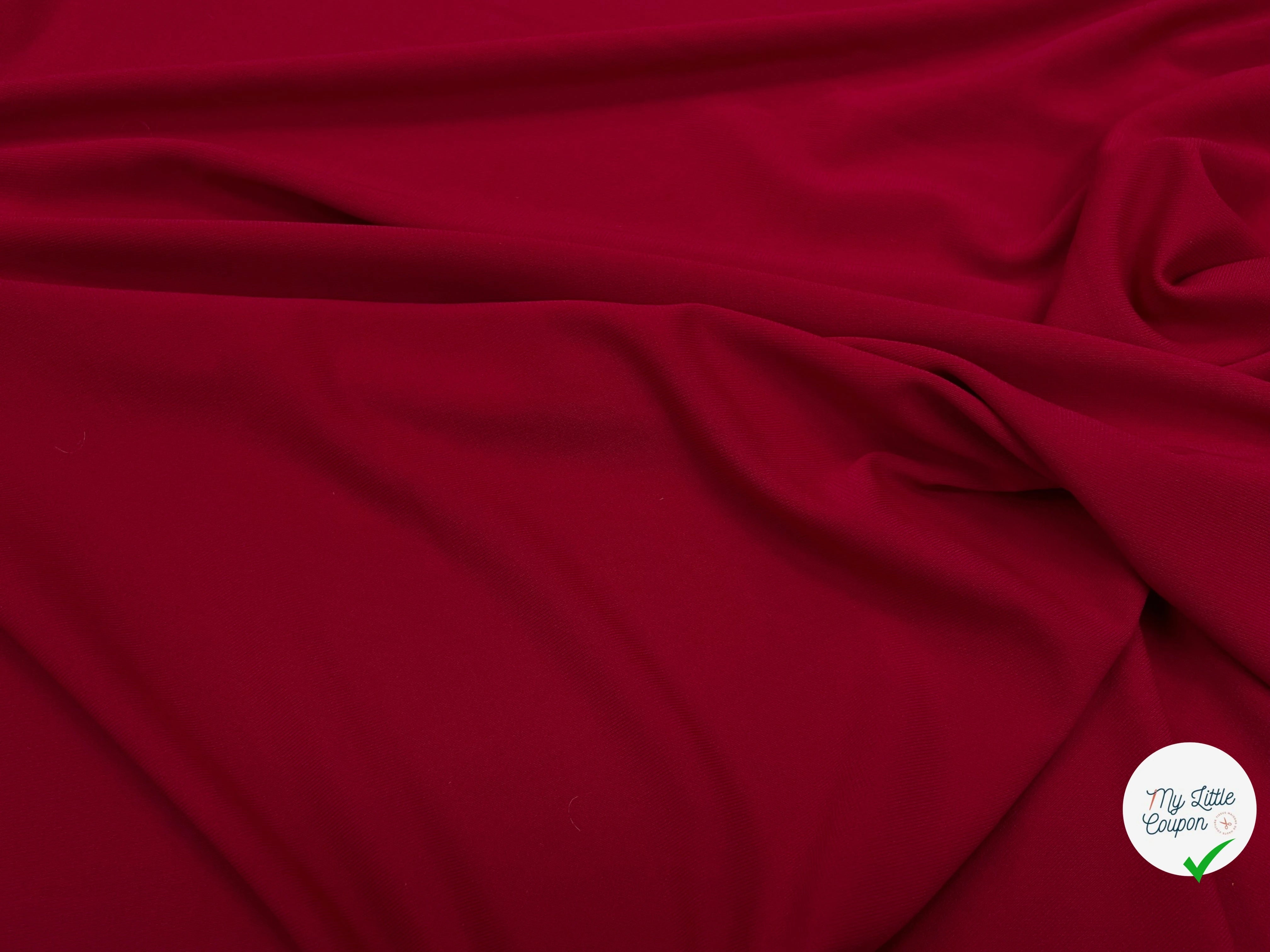MAILLE FROIDE ULTRA STRETCH ROUGE 145CM - My Little Coupon