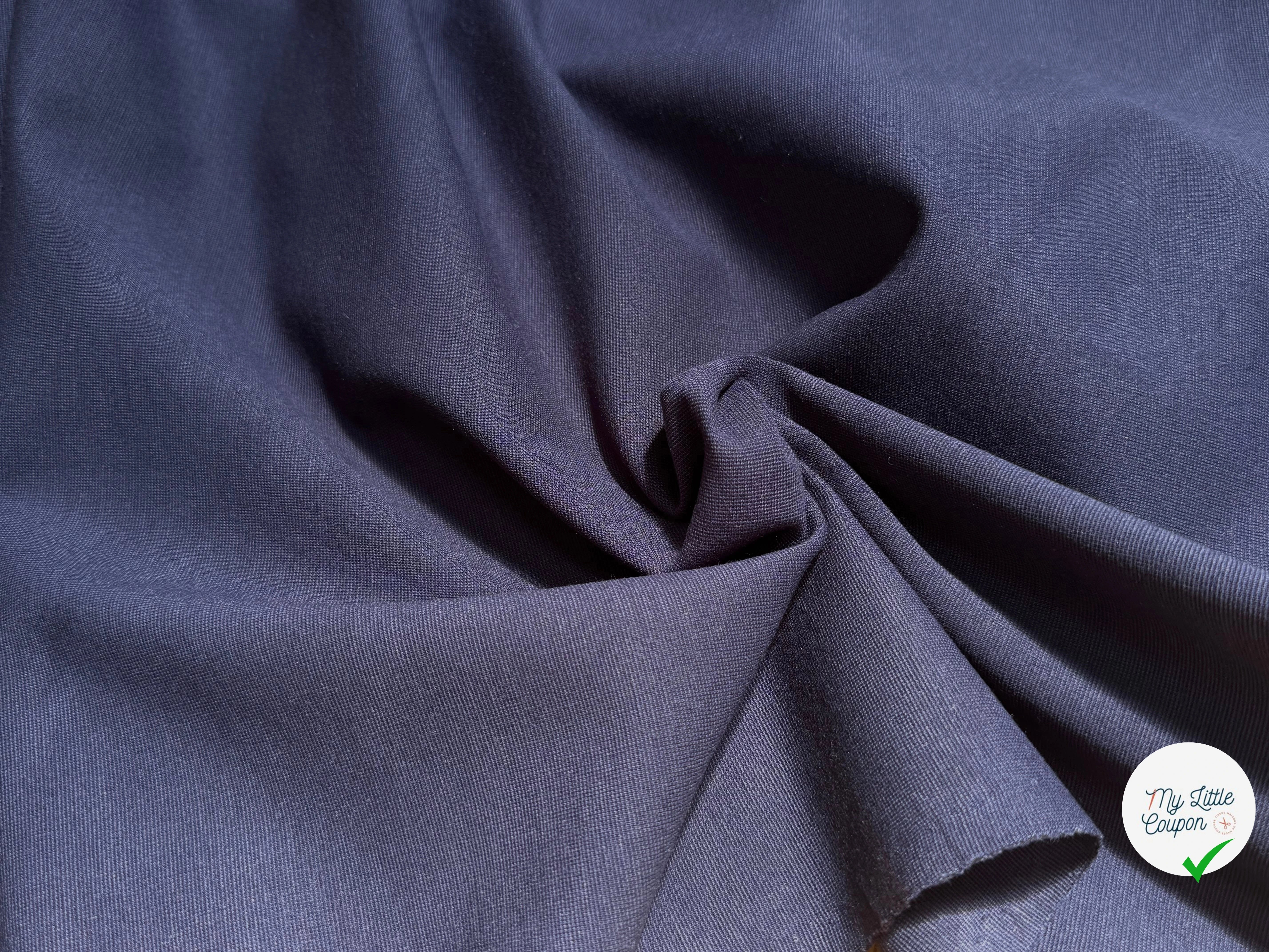MAILLE LOURDE COTON ULTRA STRETCH MARINE - My Little Coupon