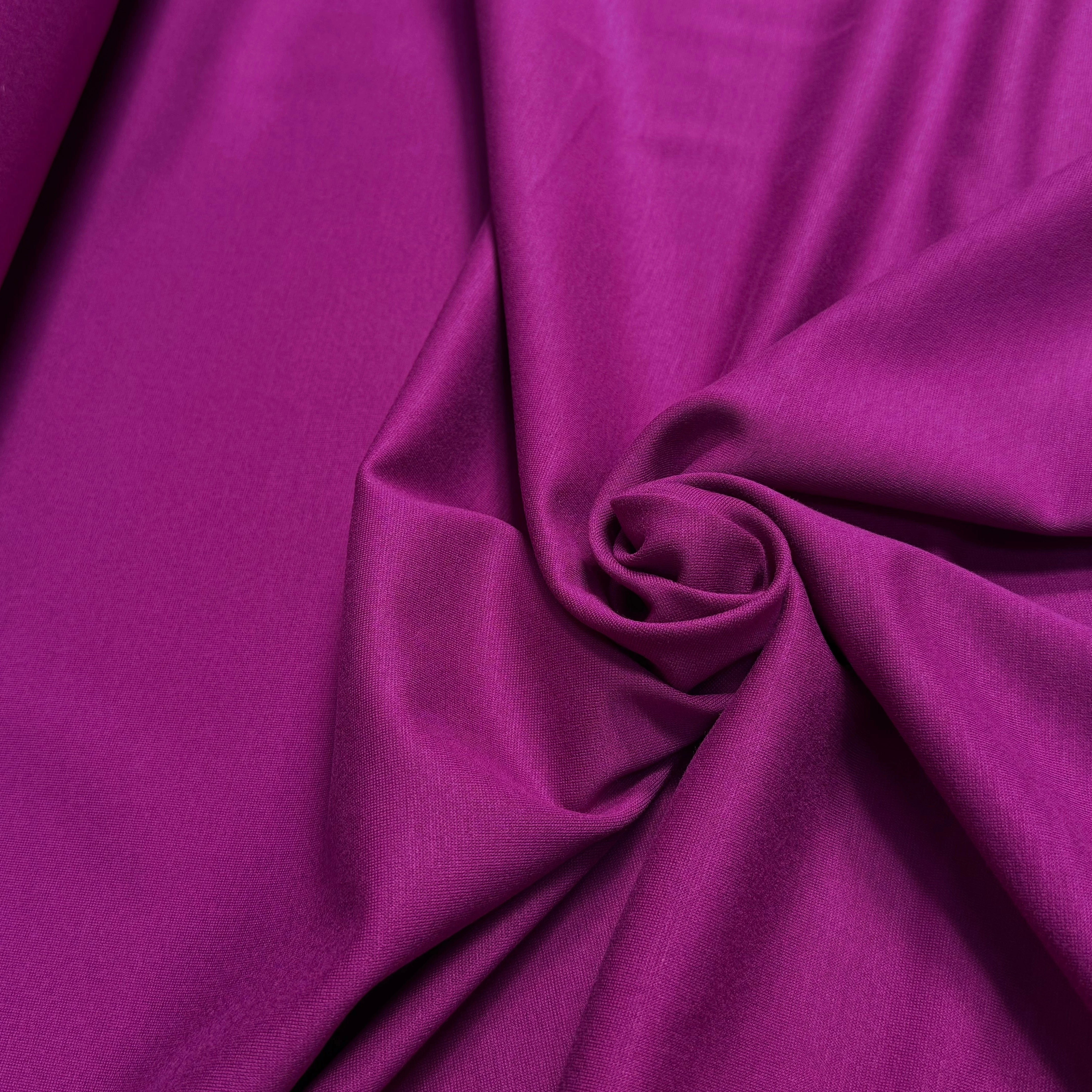 MAILLE LOURDE COTON ULTRA STRETCH VIOLET PREMIUM - My Little Coupon