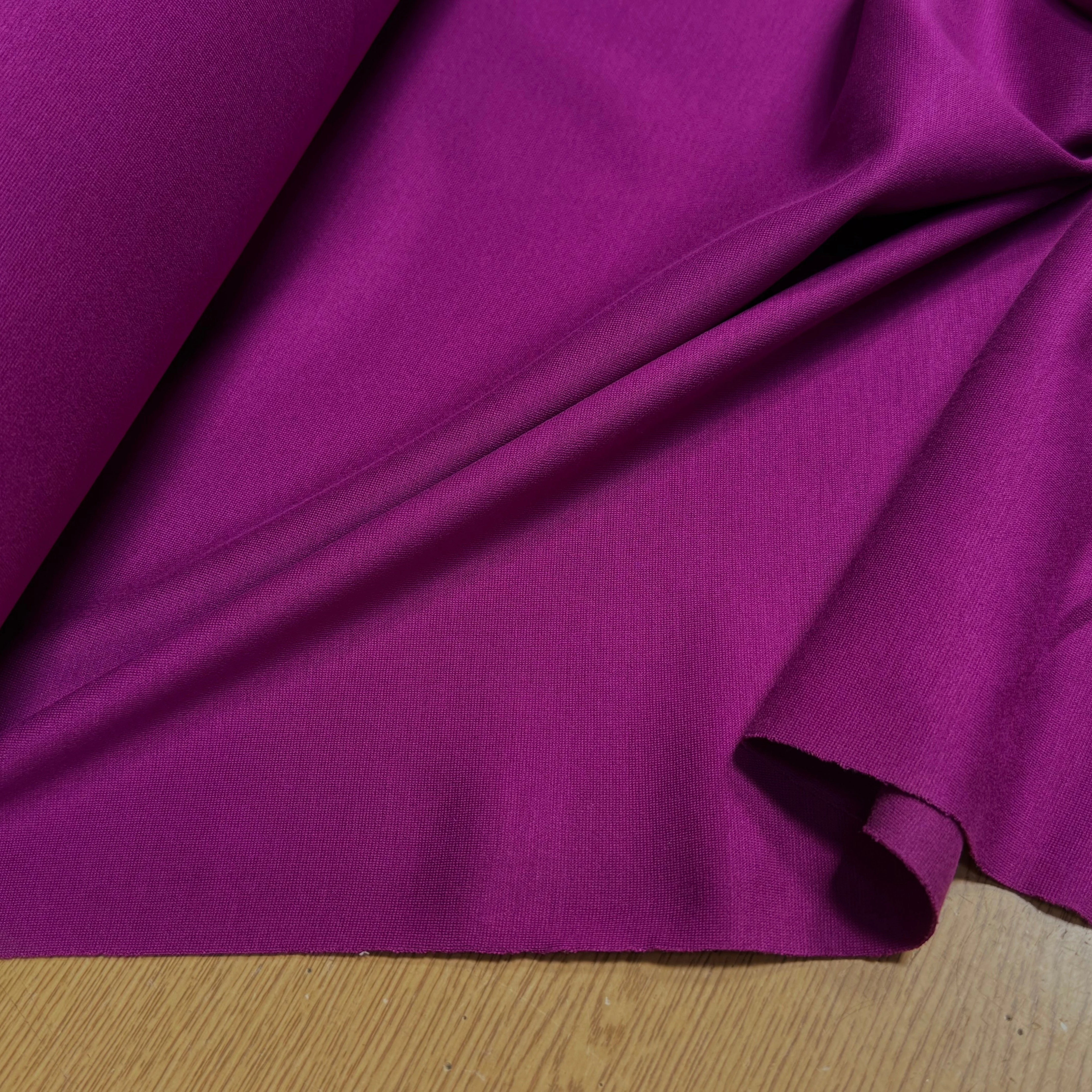 MAILLE LOURDE COTON ULTRA STRETCH VIOLET PREMIUM - My Little Coupon