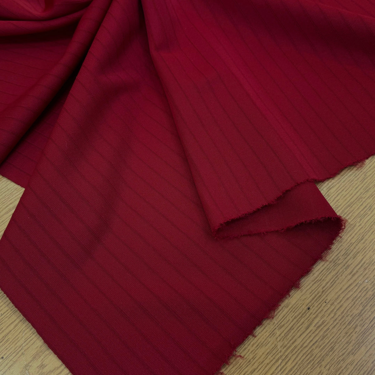 MAILLE LOURDE RAYÉE ROUGE RÊCHE FABRICATION FRANÇAISE - My Little Coupon