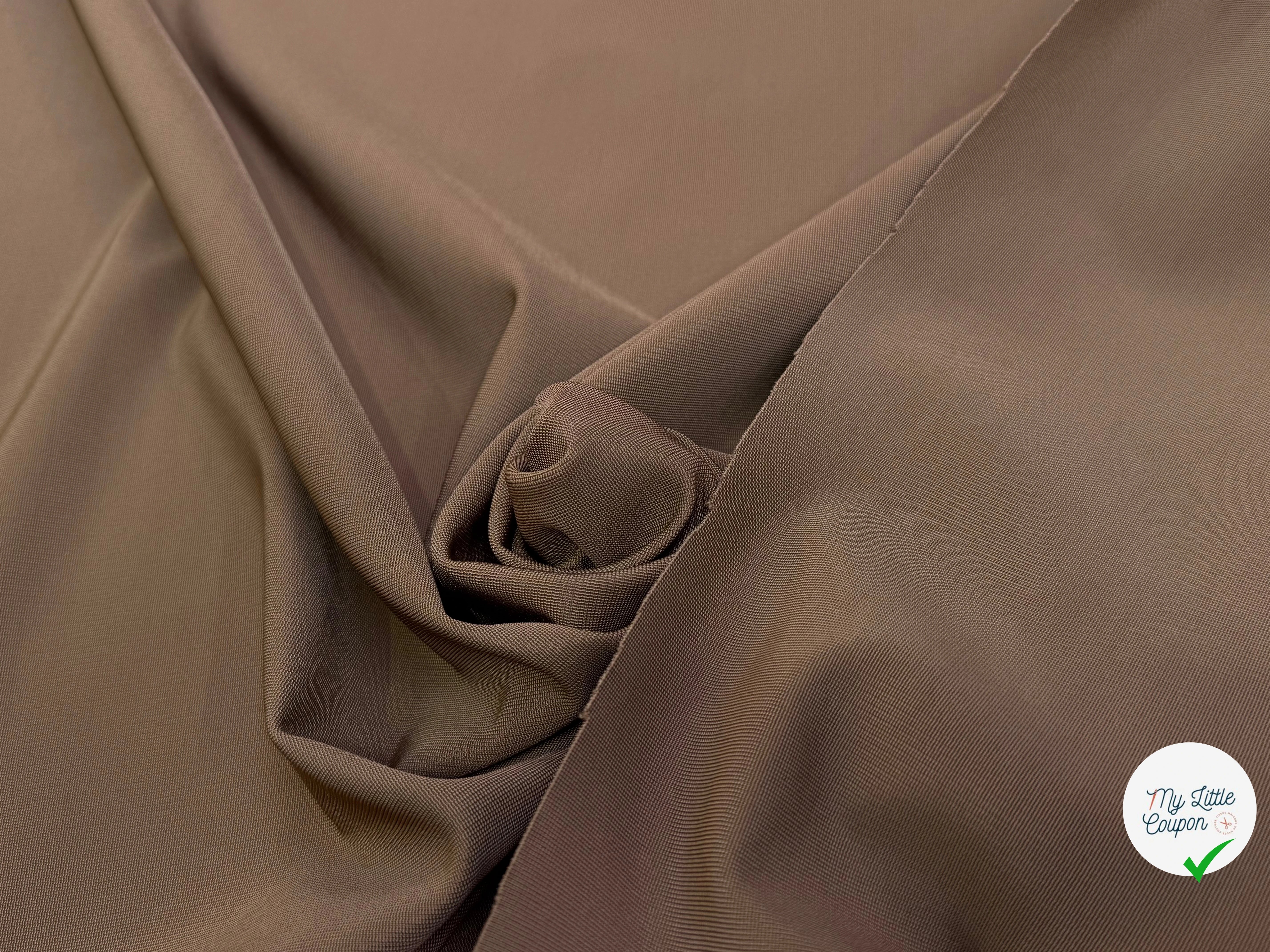 MAILLE LOURDE VISCOSE ÉFFET PIQUÉ BRONZER ULTRA STRETCH BELLE TENUE - My Little Coupon