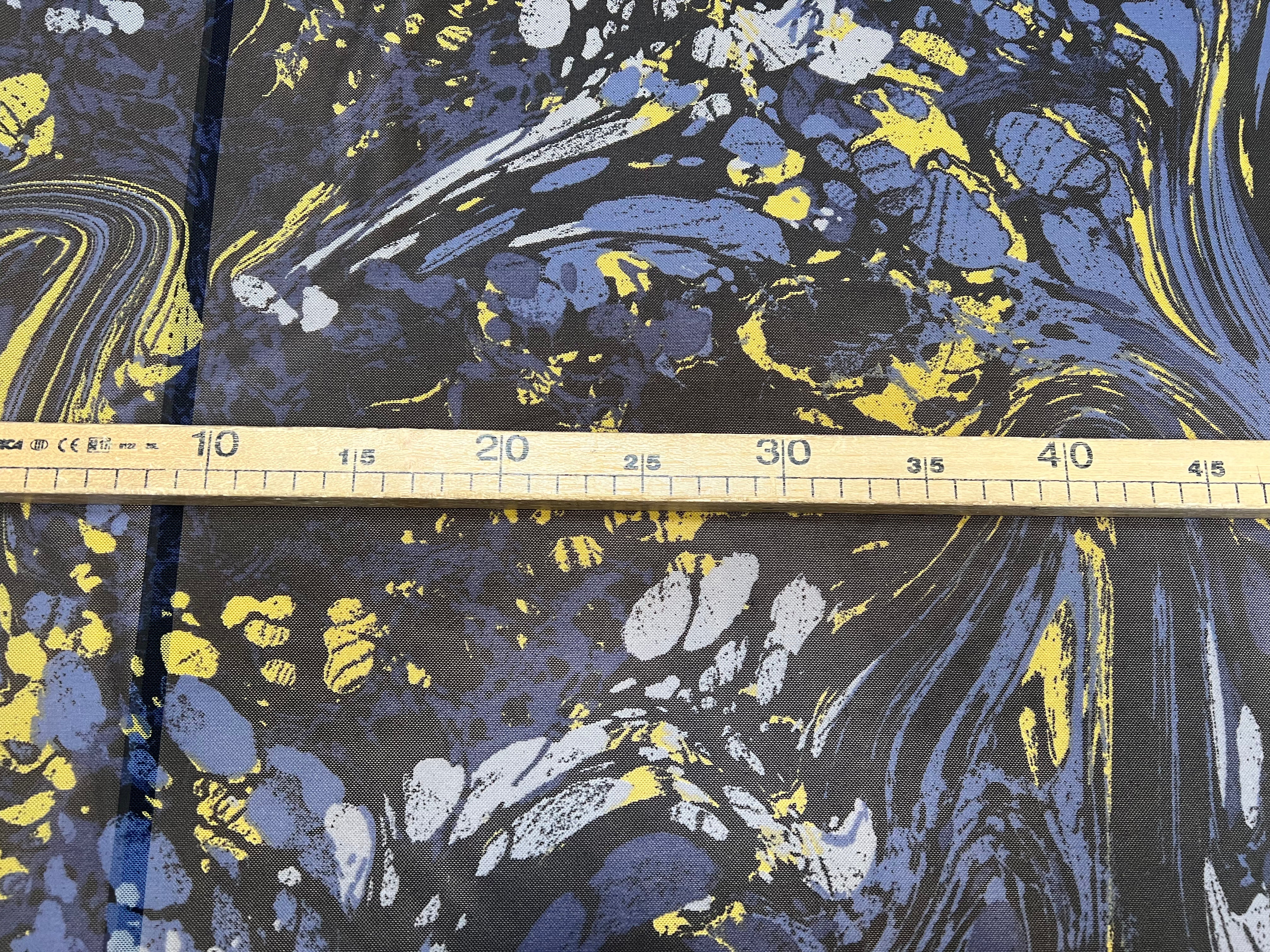 MAILLE RESILLE JUNGLE PALUDE BLEU JAUNEÂ - My Little Coupon