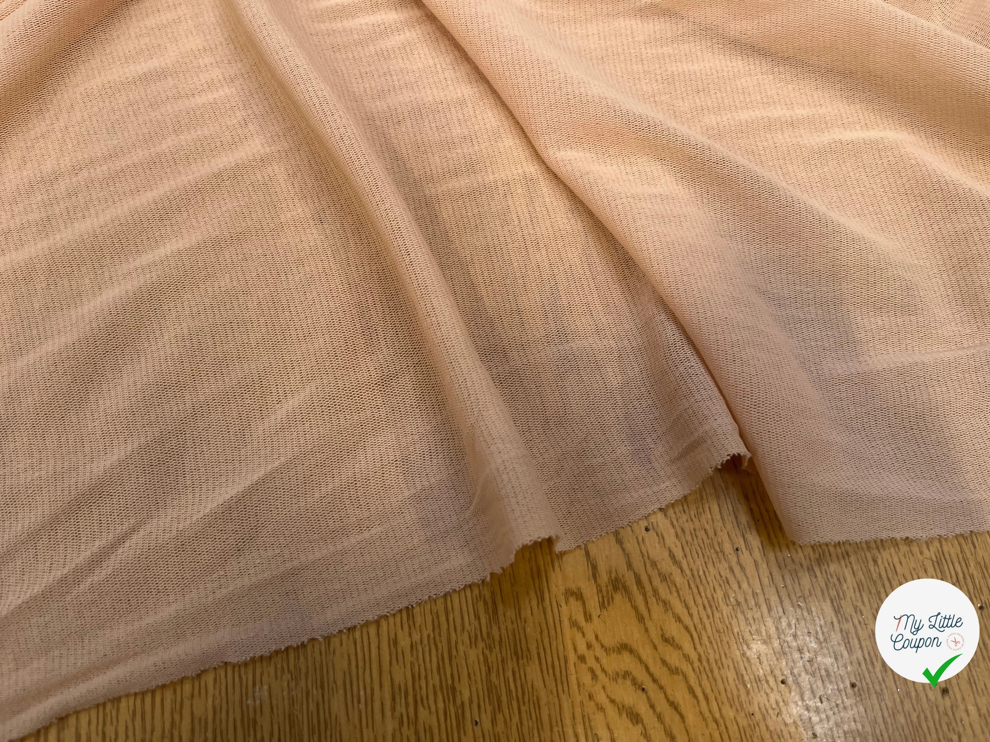 MAILLE RÉSILLE PEACH PINK - My Little Coupon