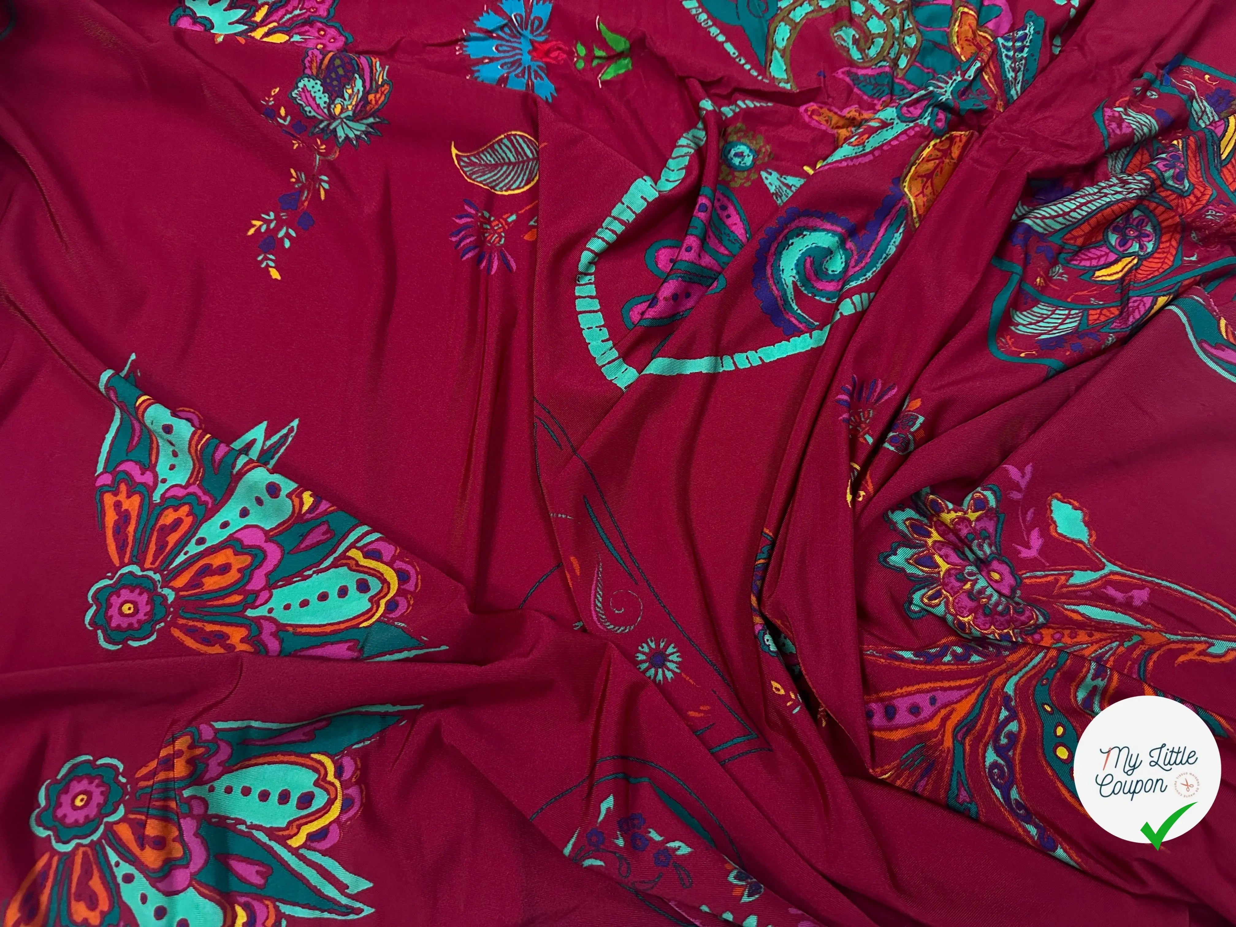 MAILLE ROSE MOTIF ROSONI - My Little Coupon
