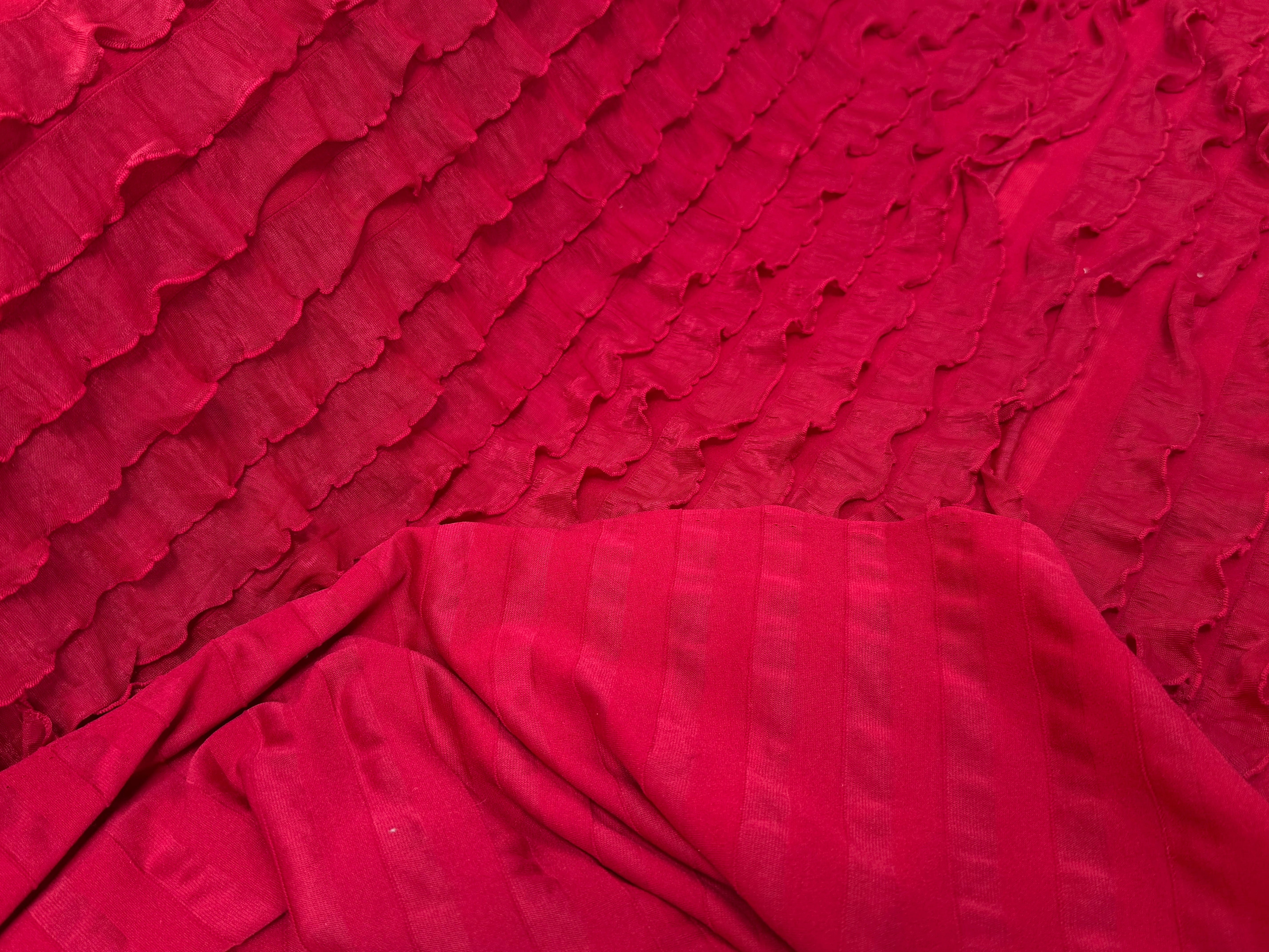 MAILLE ROUGE À VOLANT - My Little Coupon
