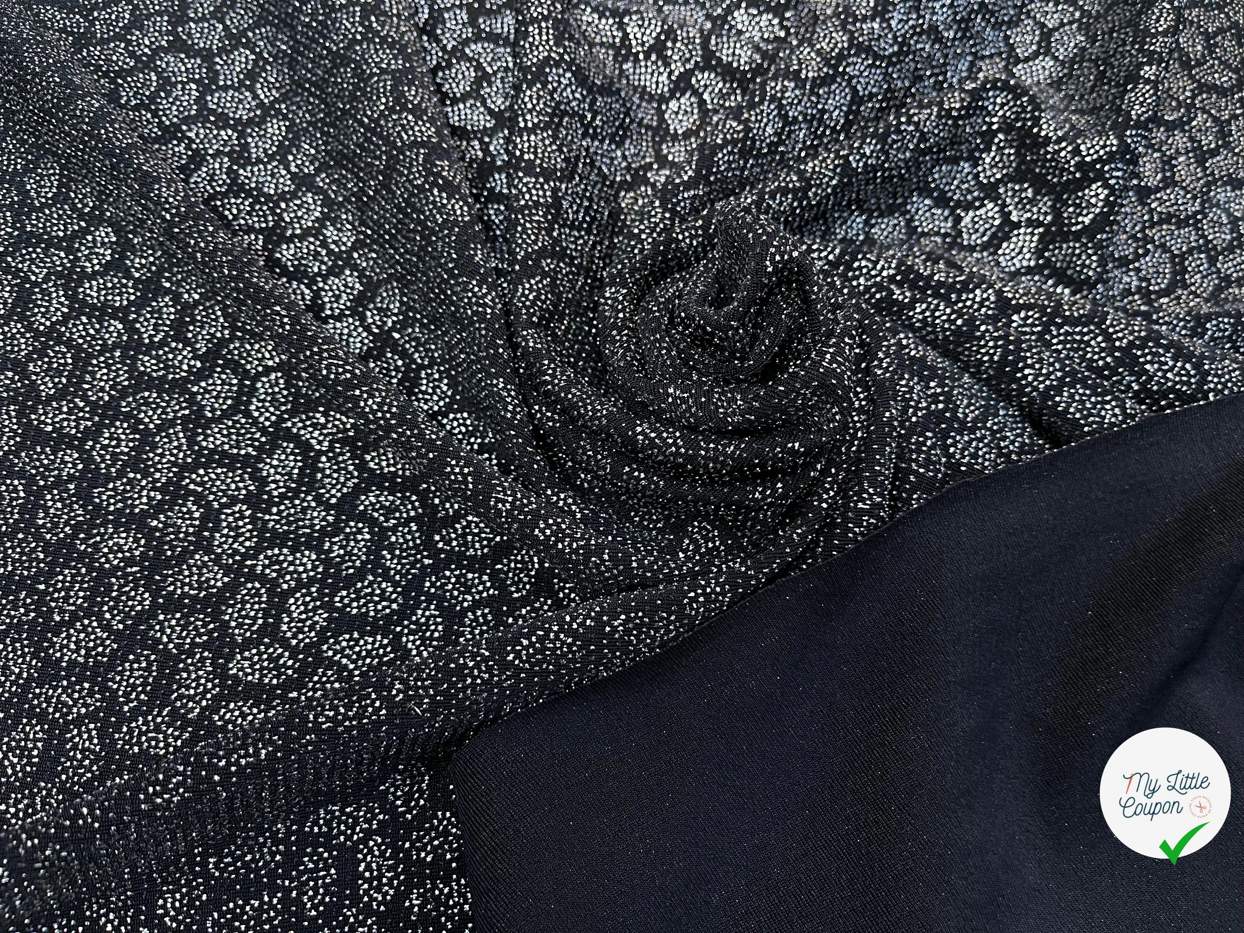 MAILLE SÉQUIN ARGENTÉ ESPRIT FESTIF - My Little Coupon
