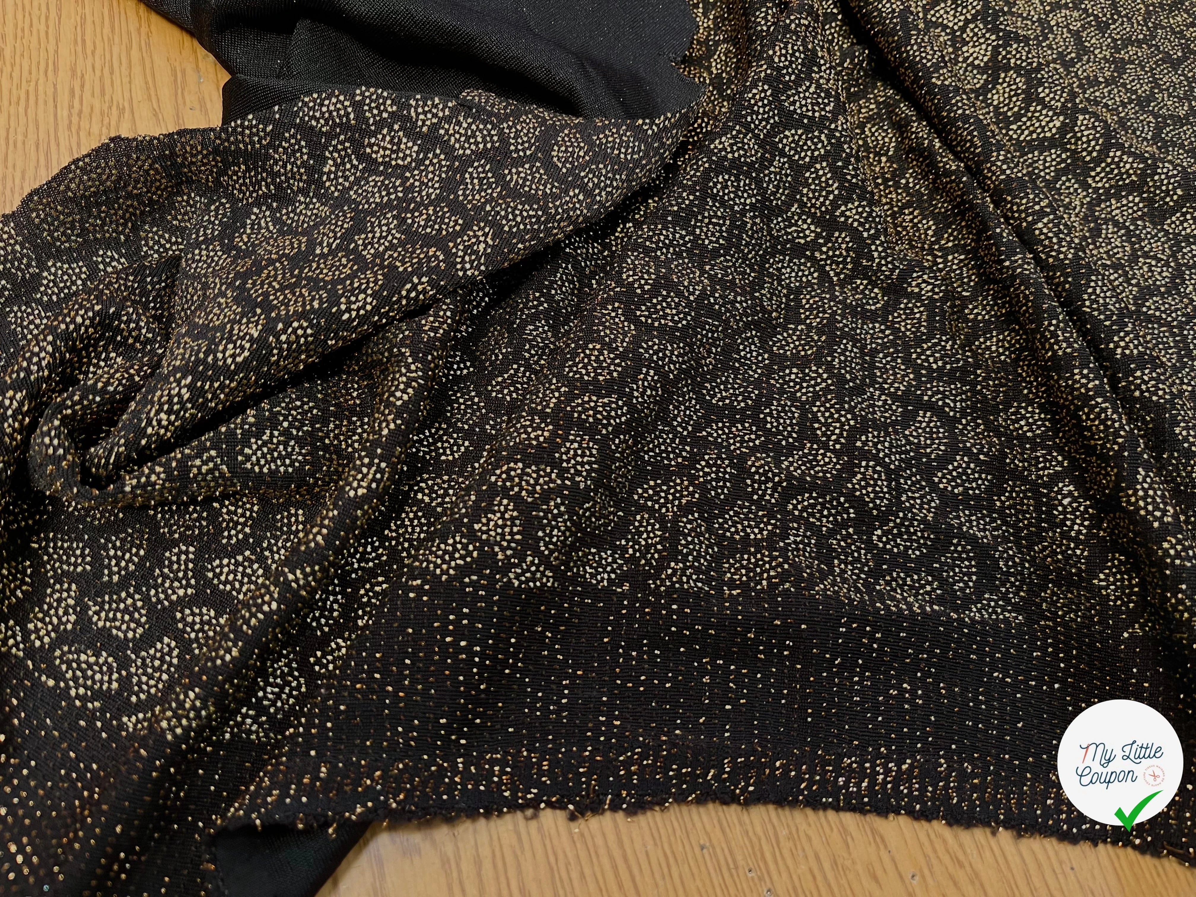 MAILLE SÉQUIN OR ESPRIT FESTIF - My Little Coupon