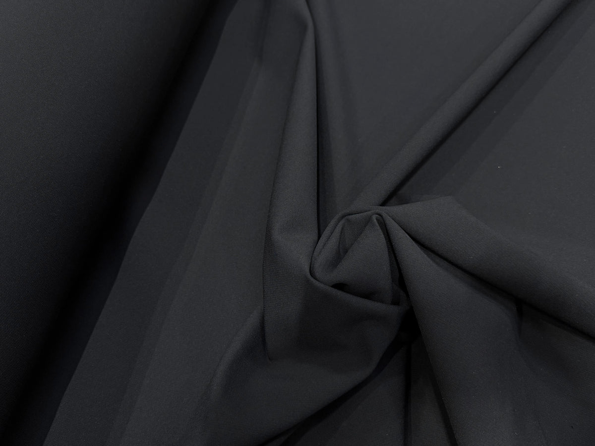 MAILLE VISCOSE SEMI-LOURDE ULTRA STRETCH NOIR - My Little Coupon