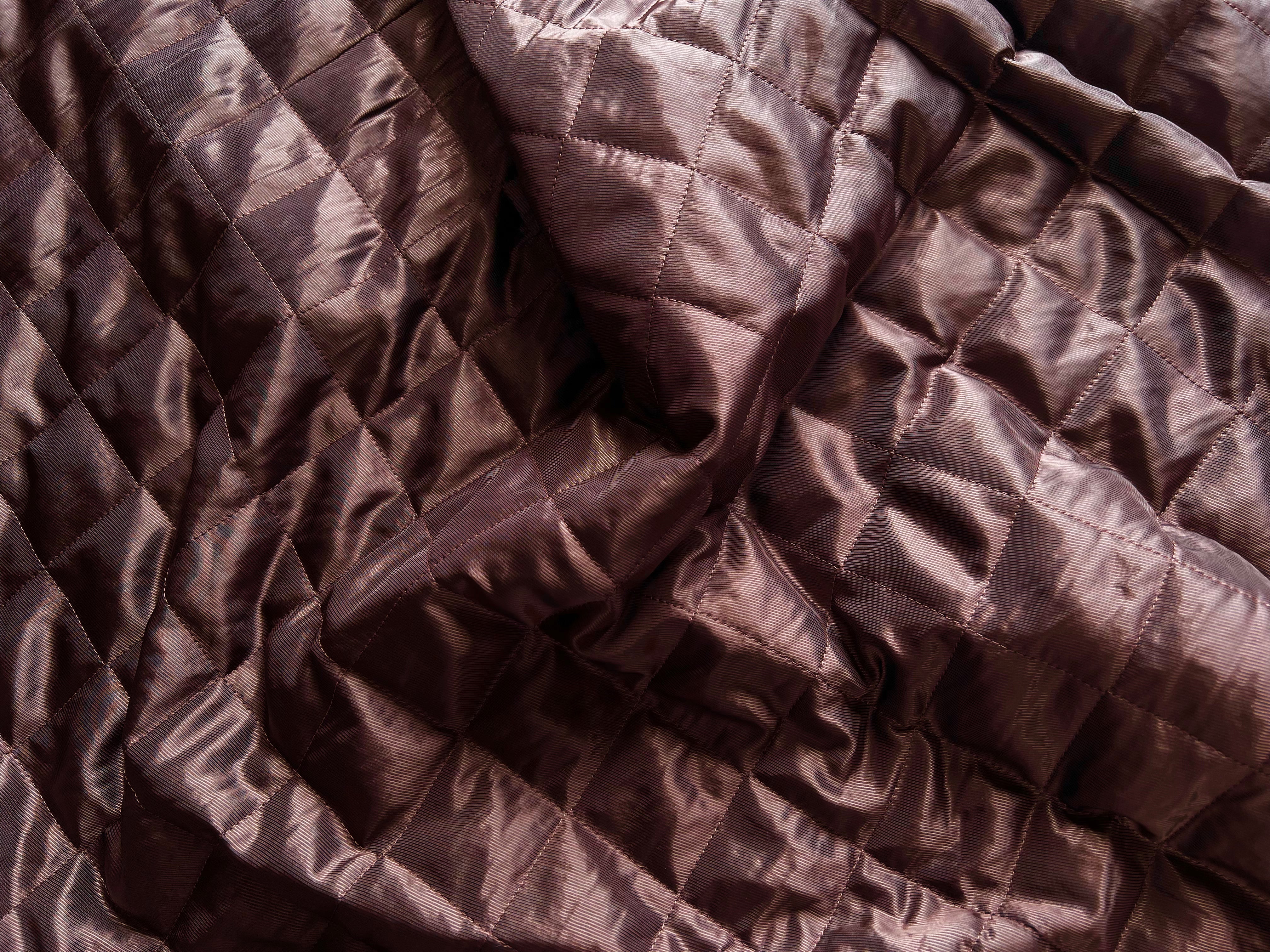 MATELASSE DRILL MARRON PRUNE - My Little Coupon