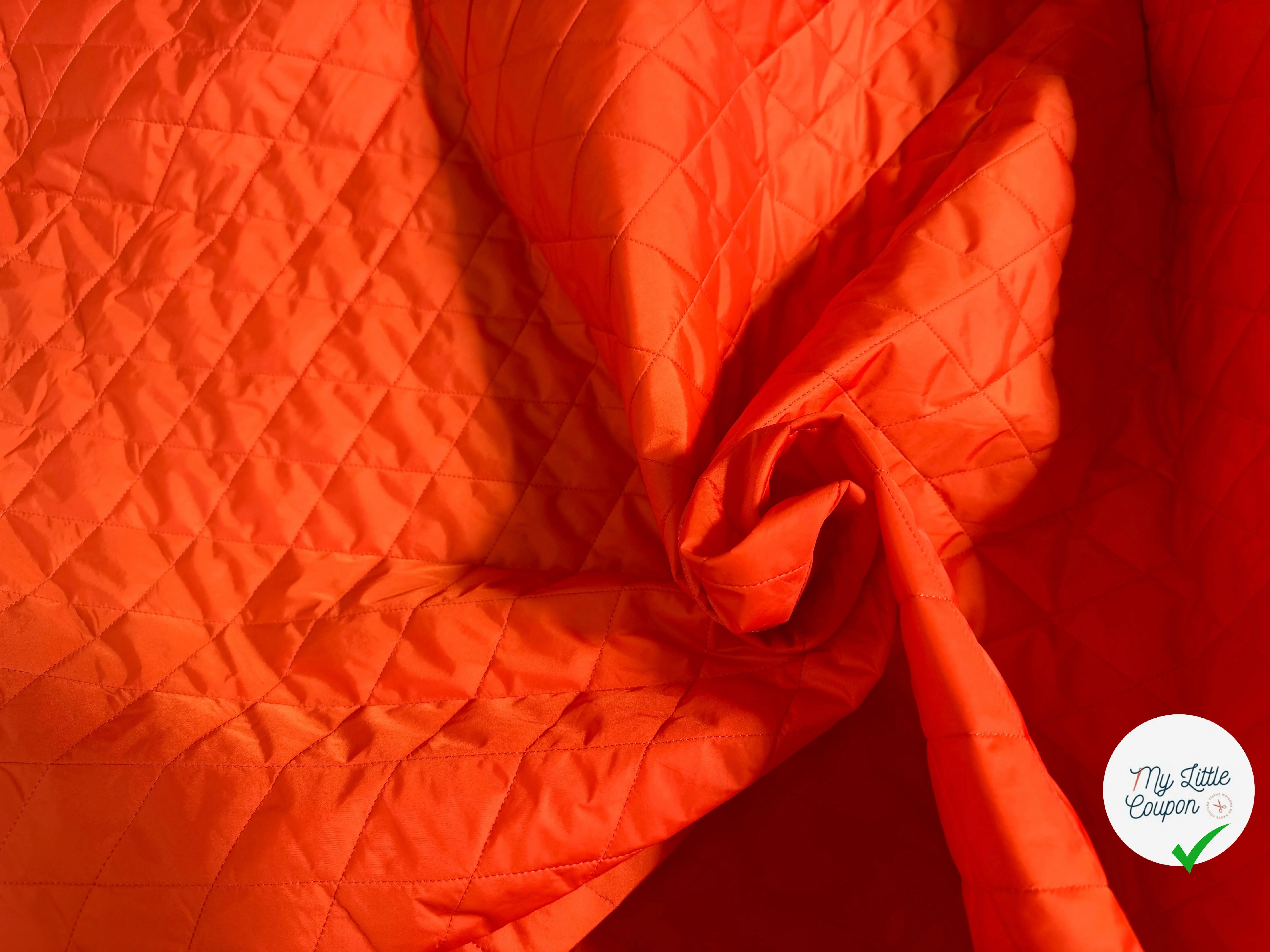 MATELASSÉ NYLON ORANGE SIMPLE FACE - My Little Coupon