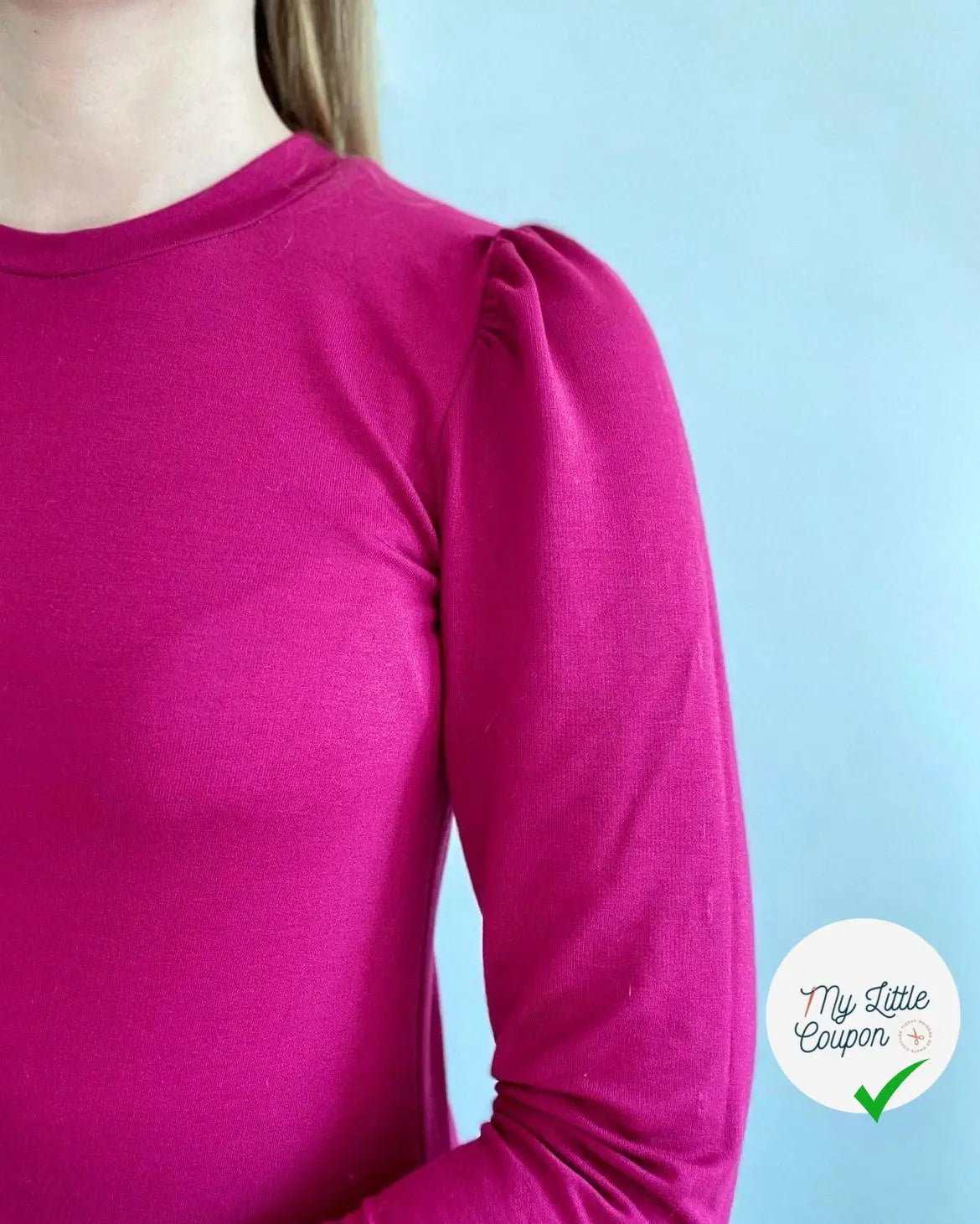 MOLLETON LÉGER VISCOSE STRIÉ AUBERGINE FUCHSIA - My Little Coupon - tissu - coudre