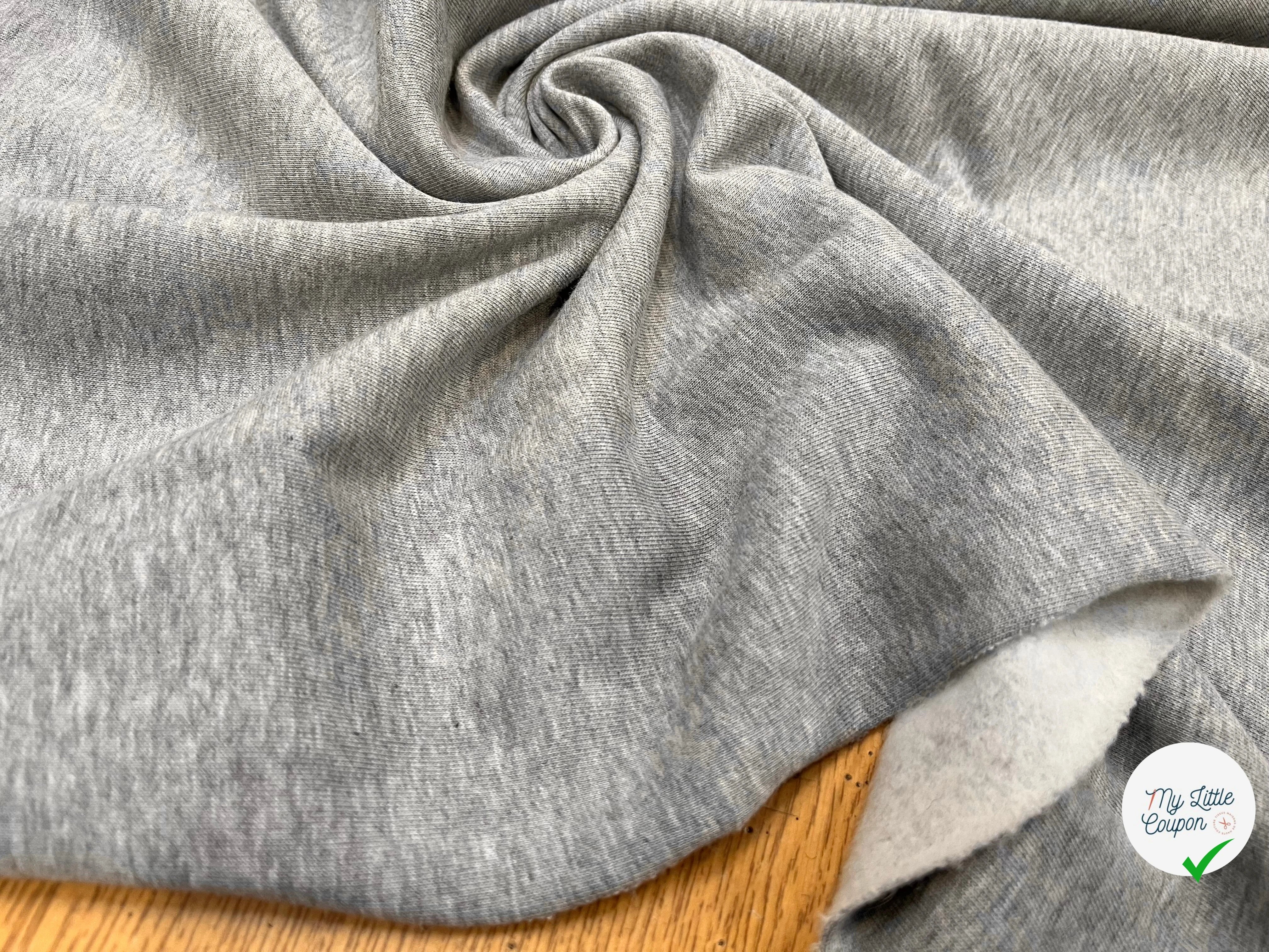 MOLLETON SWEAT GRIS CHINÉ 150CM - My Little Coupon