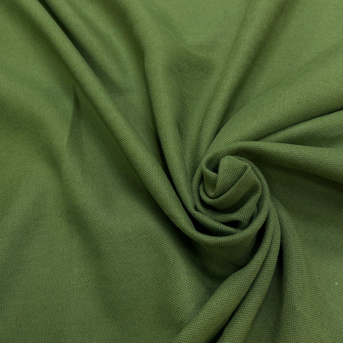 TOILE NATTÉE DE COTON LIN LOURDE VERT 56% COTON - My Little Coupon