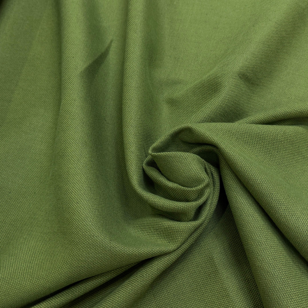 TOILE NATTÉE DE COTON LIN LOURDE VERT 56% COTON - My Little Coupon