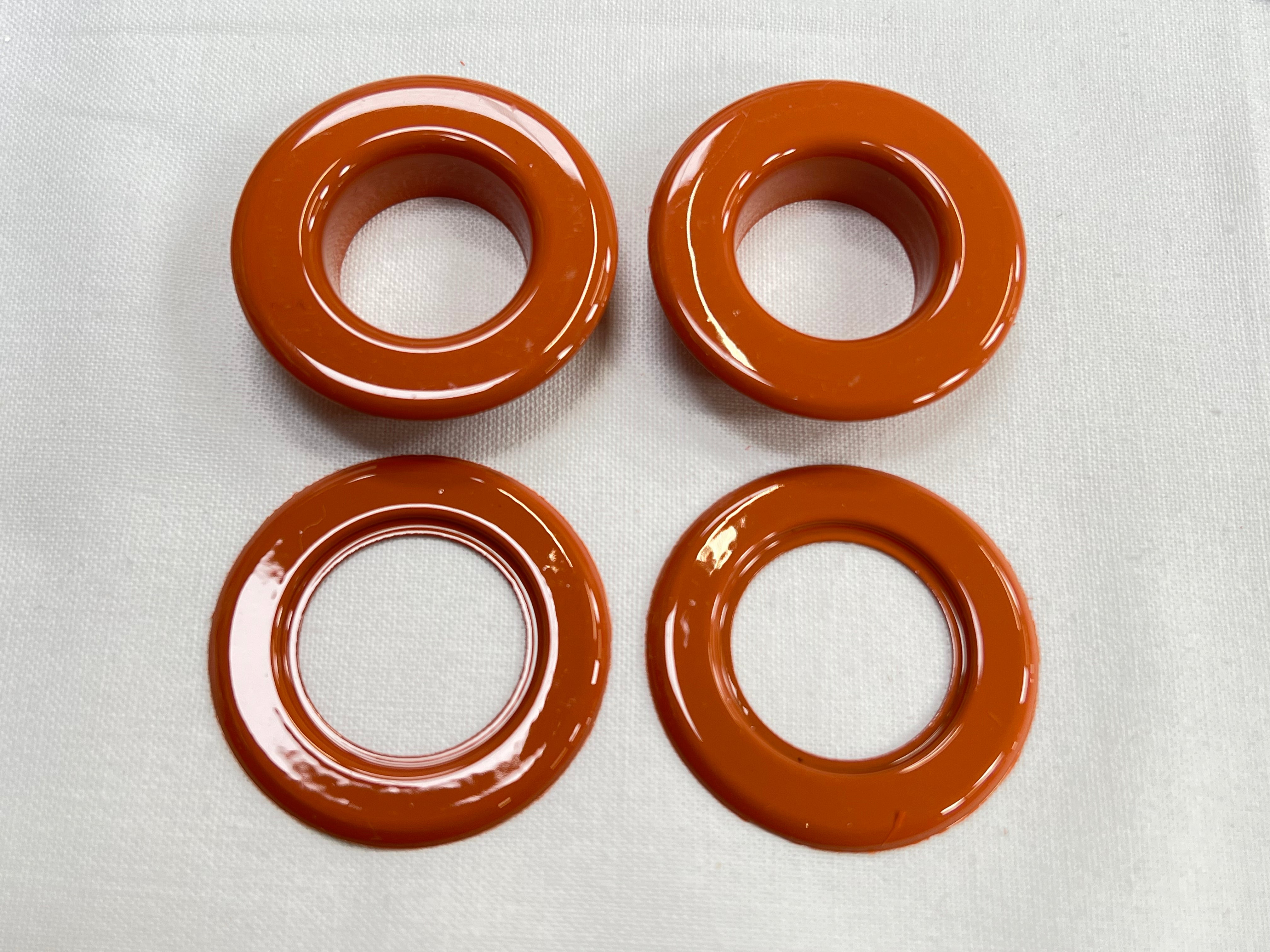 OEILLET A SERTIR ORANGE (lot de 2) - My Little Coupon