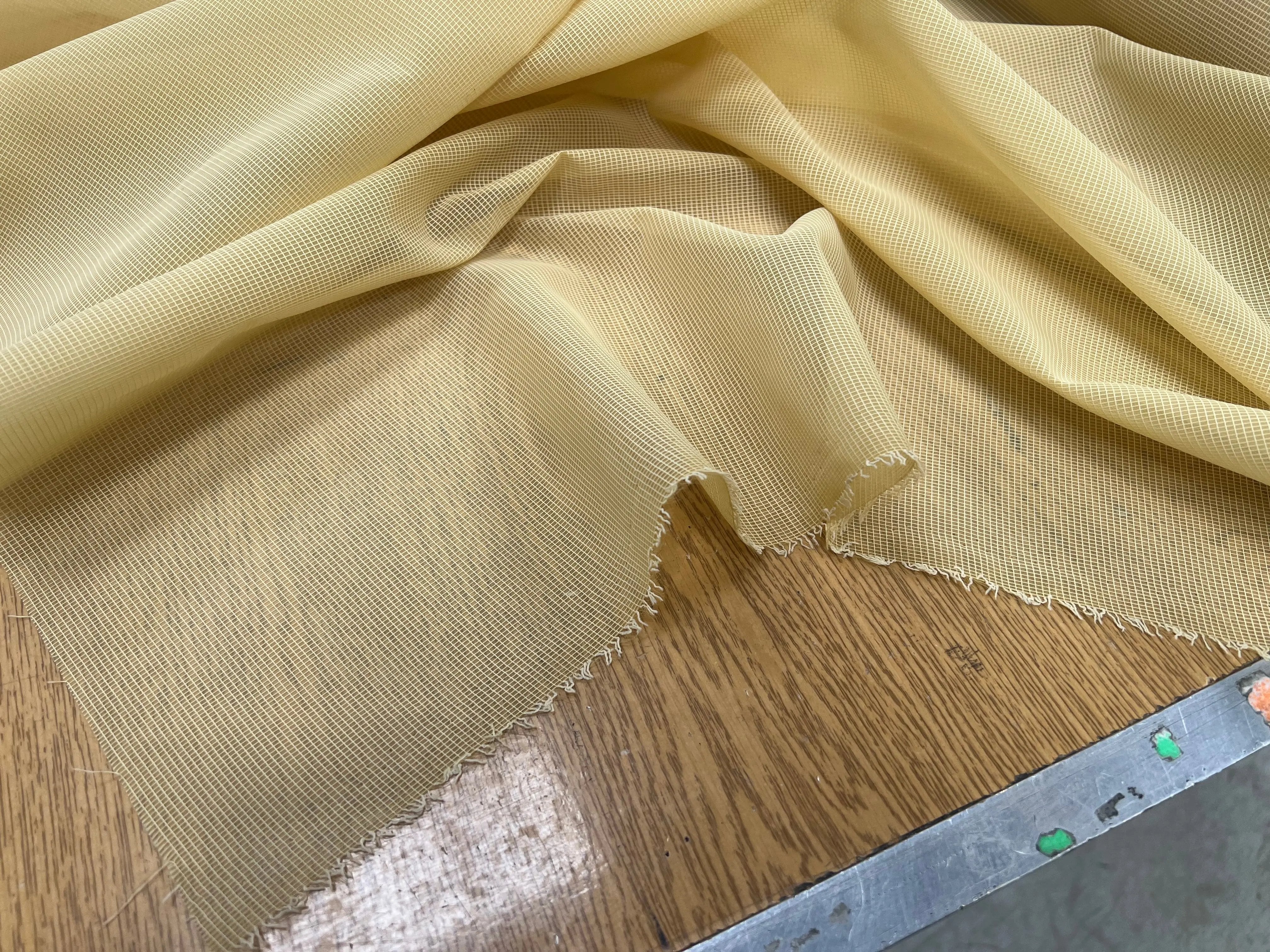 ORGANZA NYLON JAUNE POLEN - My Little Coupon