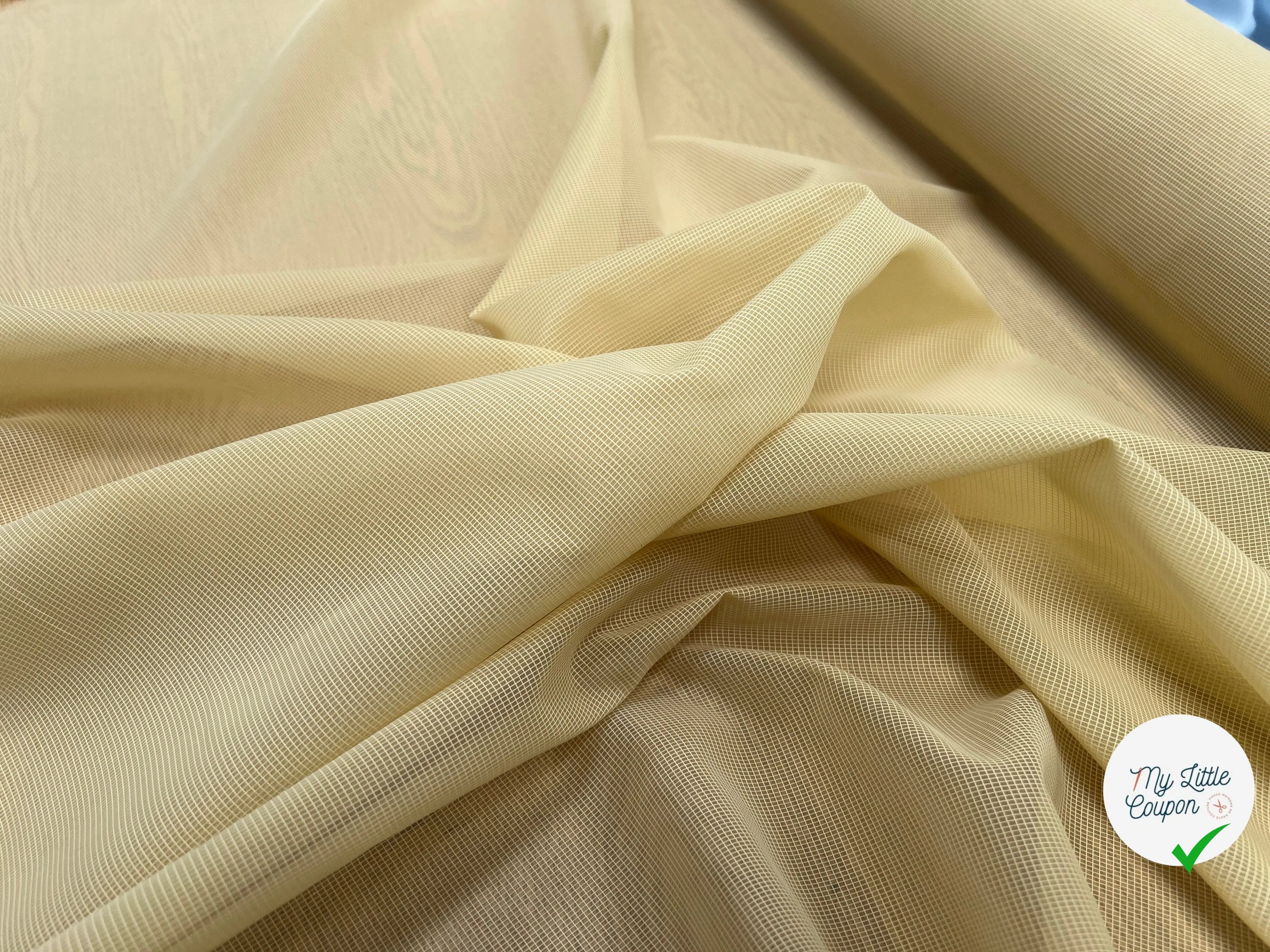 ORGANZA NYLON JAUNE POLEN - My Little Coupon