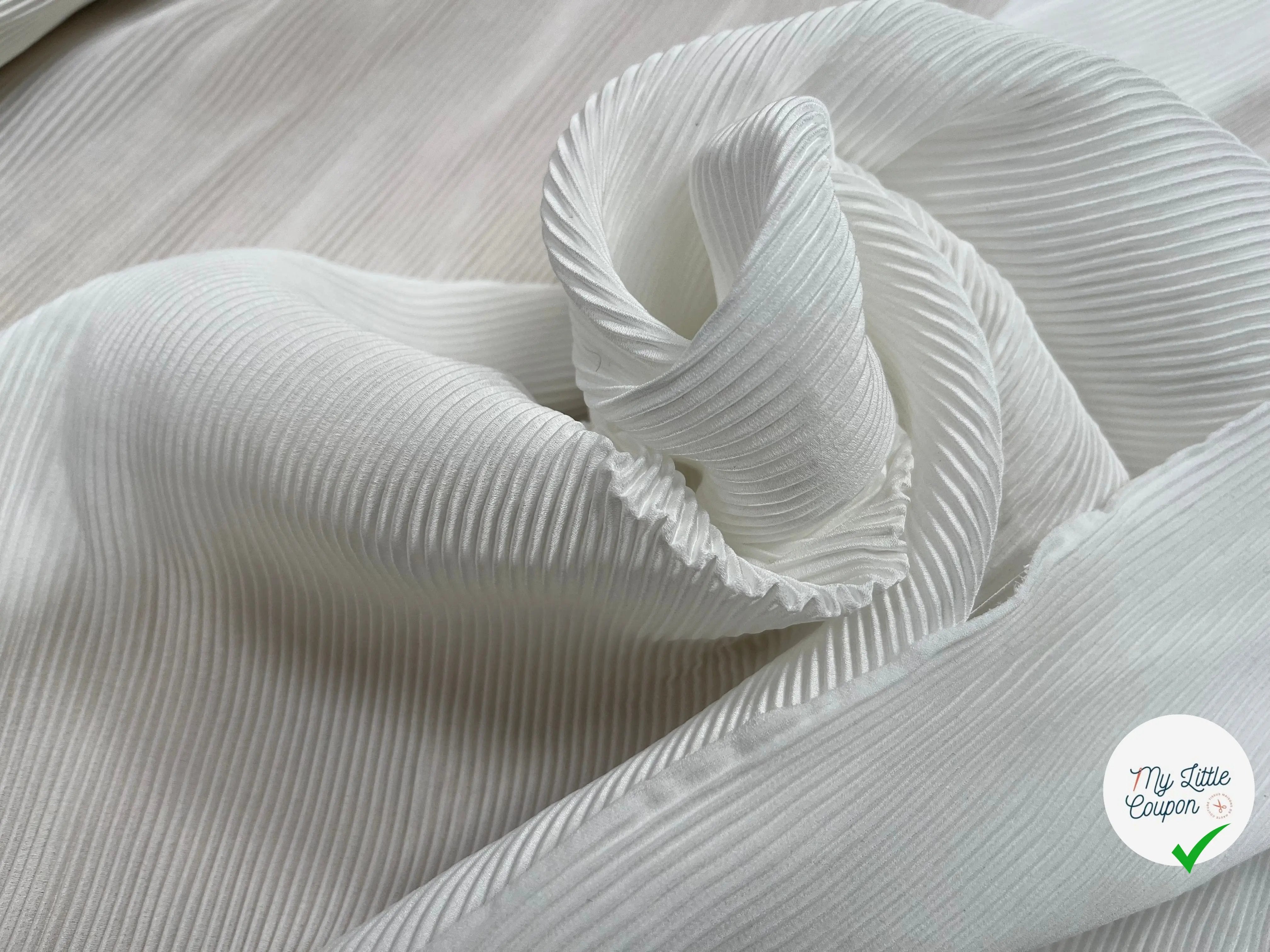 OTTOMAN ULTRA STRECH BLANC CASSÉ - My Little Coupon
