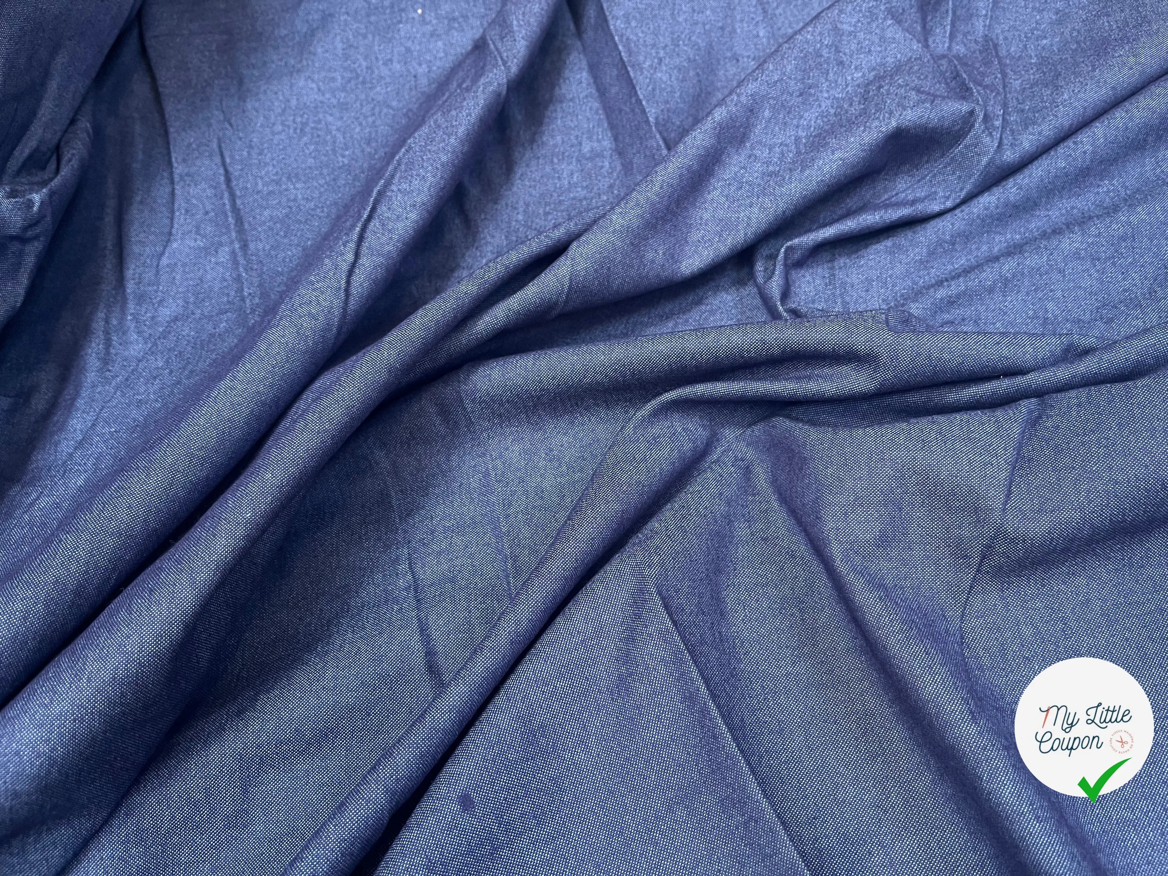 OXFORD CHEMISE COTON EFFET JEAN UNI - My Little Coupon