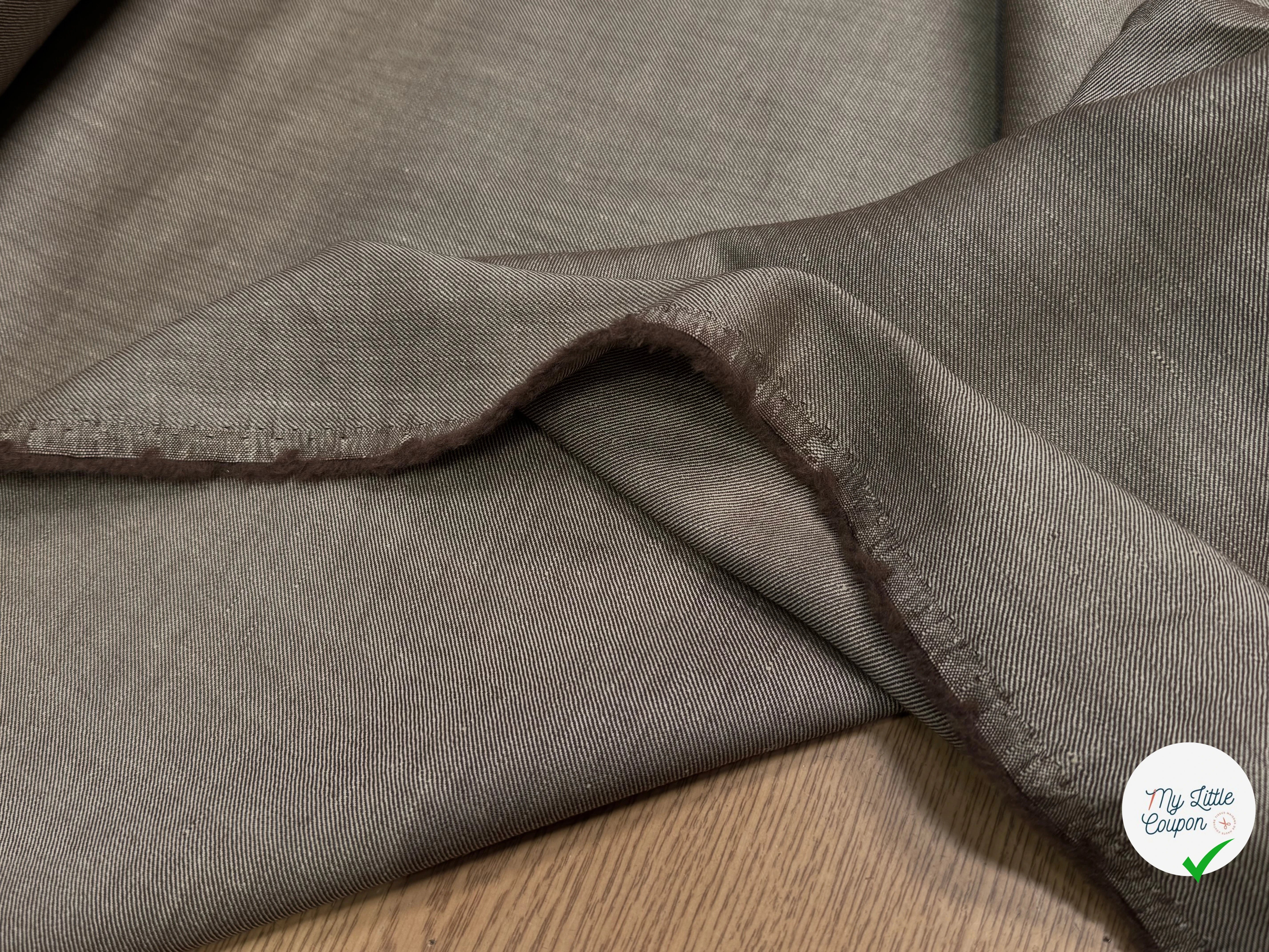 OXFORD LIN ET LAINE MARRON BEIGE 40% WV - My Little Coupon
