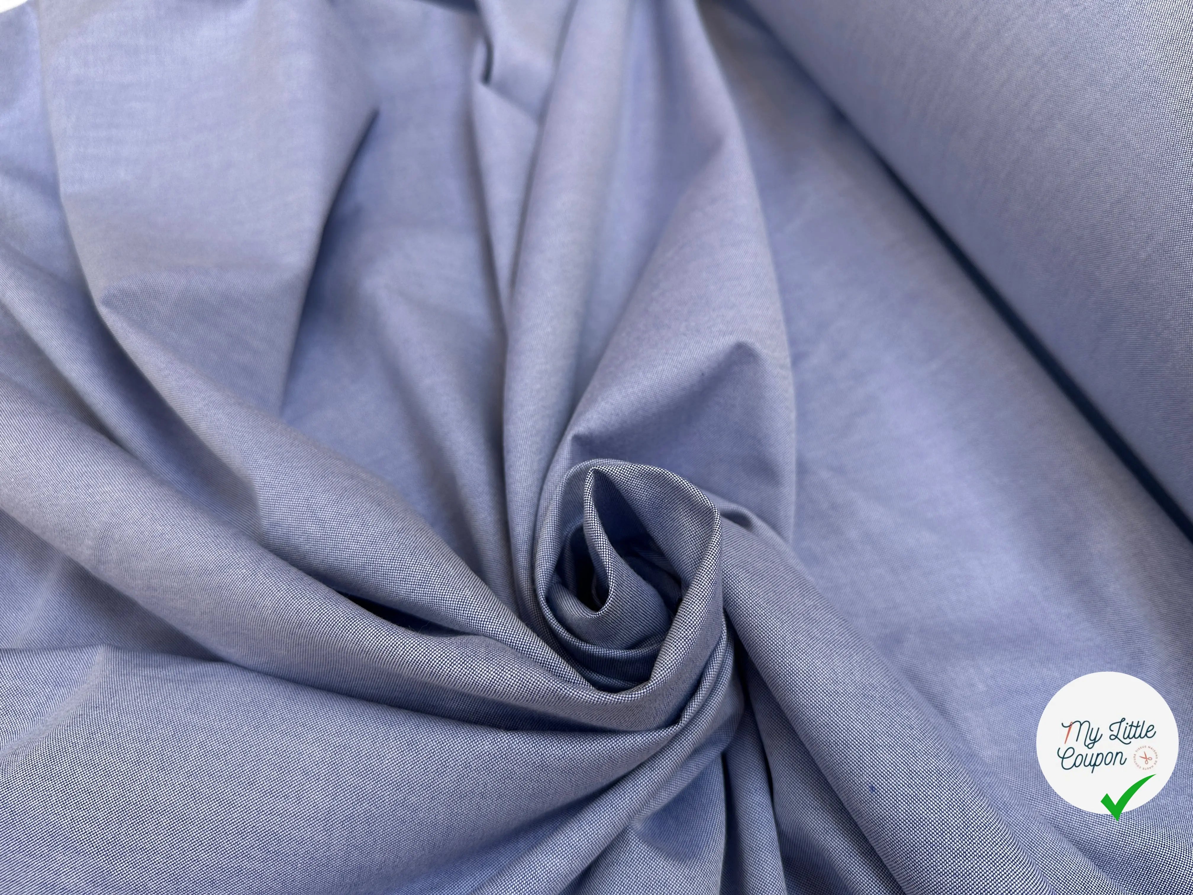 OXFORD ORIGINAL COTON ÉGYPTIEN QUALITÉ SUPÉRIEUR BLEU - My Little Coupon