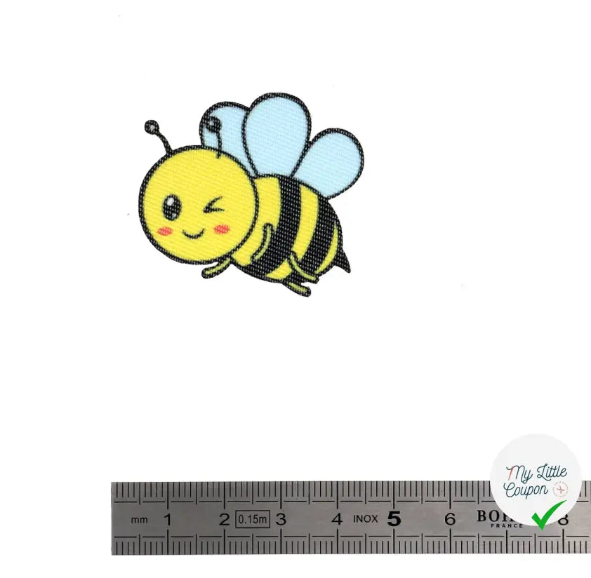 PATCH THERMOCOLLANT MINIPATCHI - MODÈLE ABEILLE - My Little Coupon
