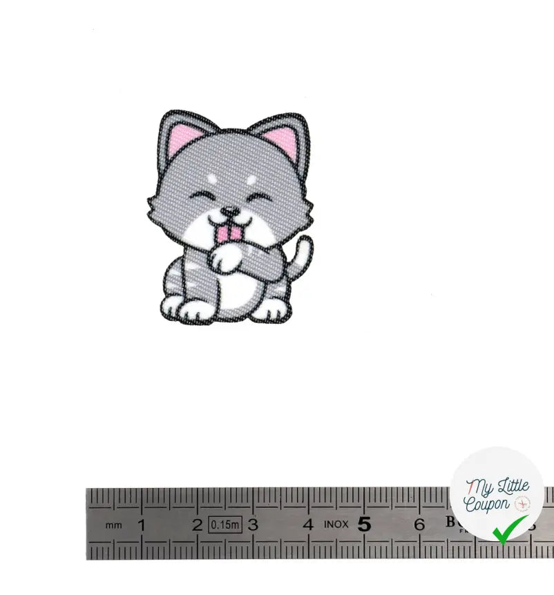 PATCH THERMOCOLLANT MINIPATCHI - MODÈLE CHAT - My Little Coupon