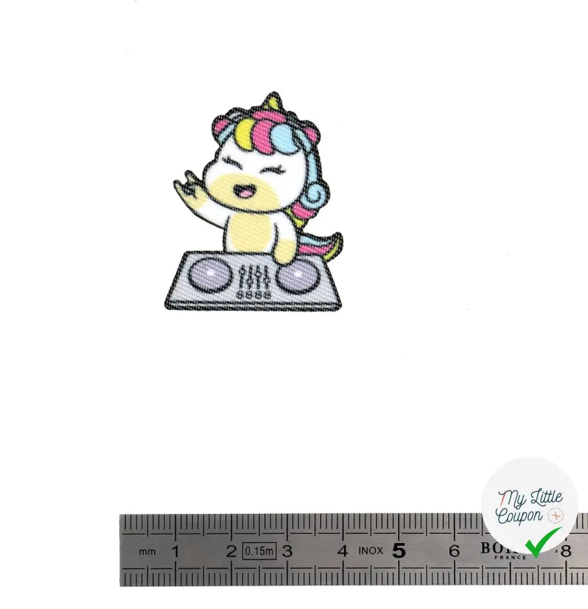 PATCH THERMOCOLLANT MINIPATCHI - MODÈLE LICORNE - My Little Coupon