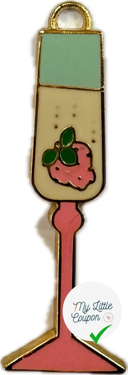 PENDENTIF BULLES DE FRAISES CREME - My Little Coupon