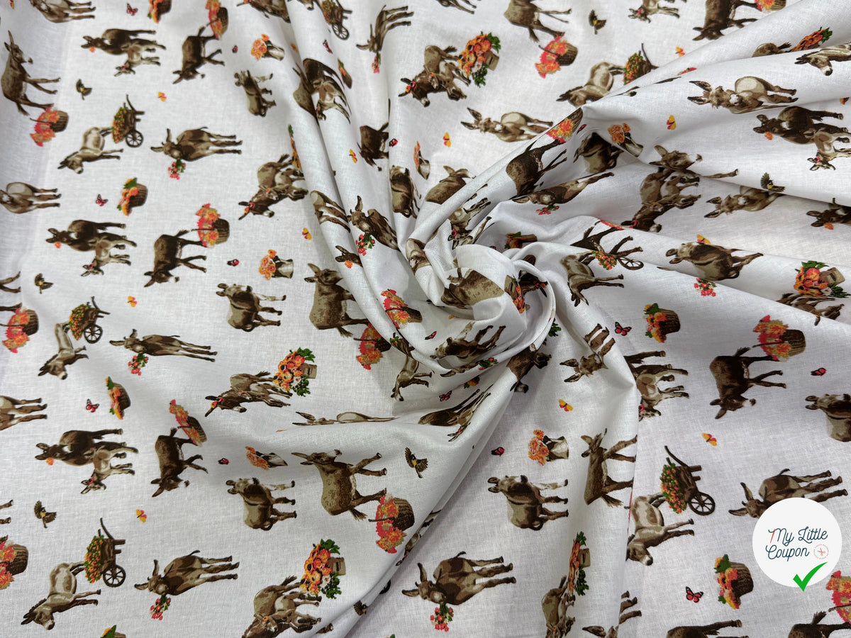 PERCALE DE COTON ANE BLANC 150 CM - My Little Coupon