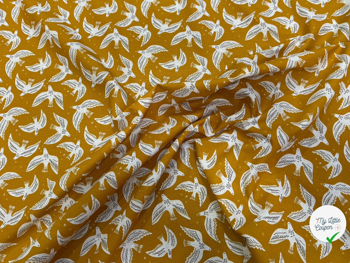 PERCALE DE COTON ONIRIQUE PEANUT 150 CM - My Little Coupon