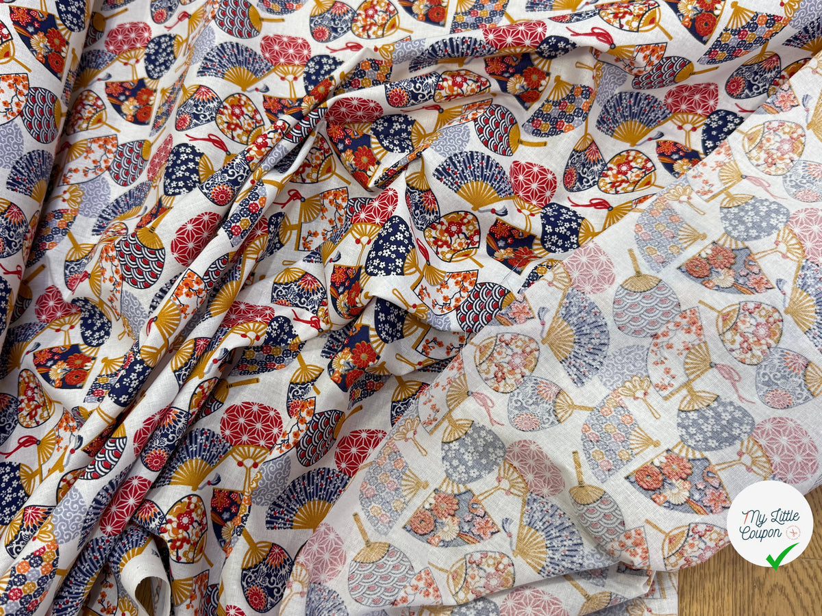 PERCALE DE COTON OOLONG BLANC 150 CM - My Little Coupon