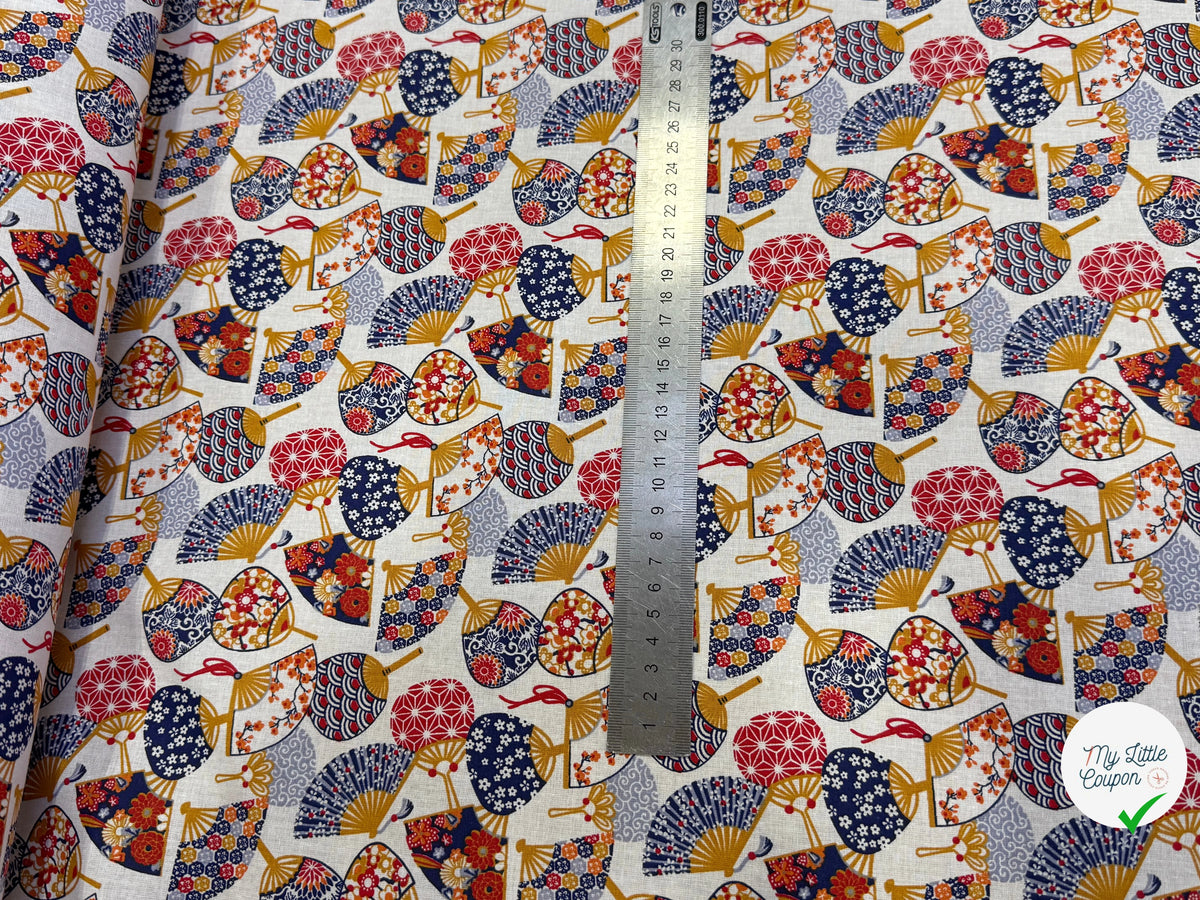PERCALE DE COTON OOLONG BLANC 150 CM - My Little Coupon