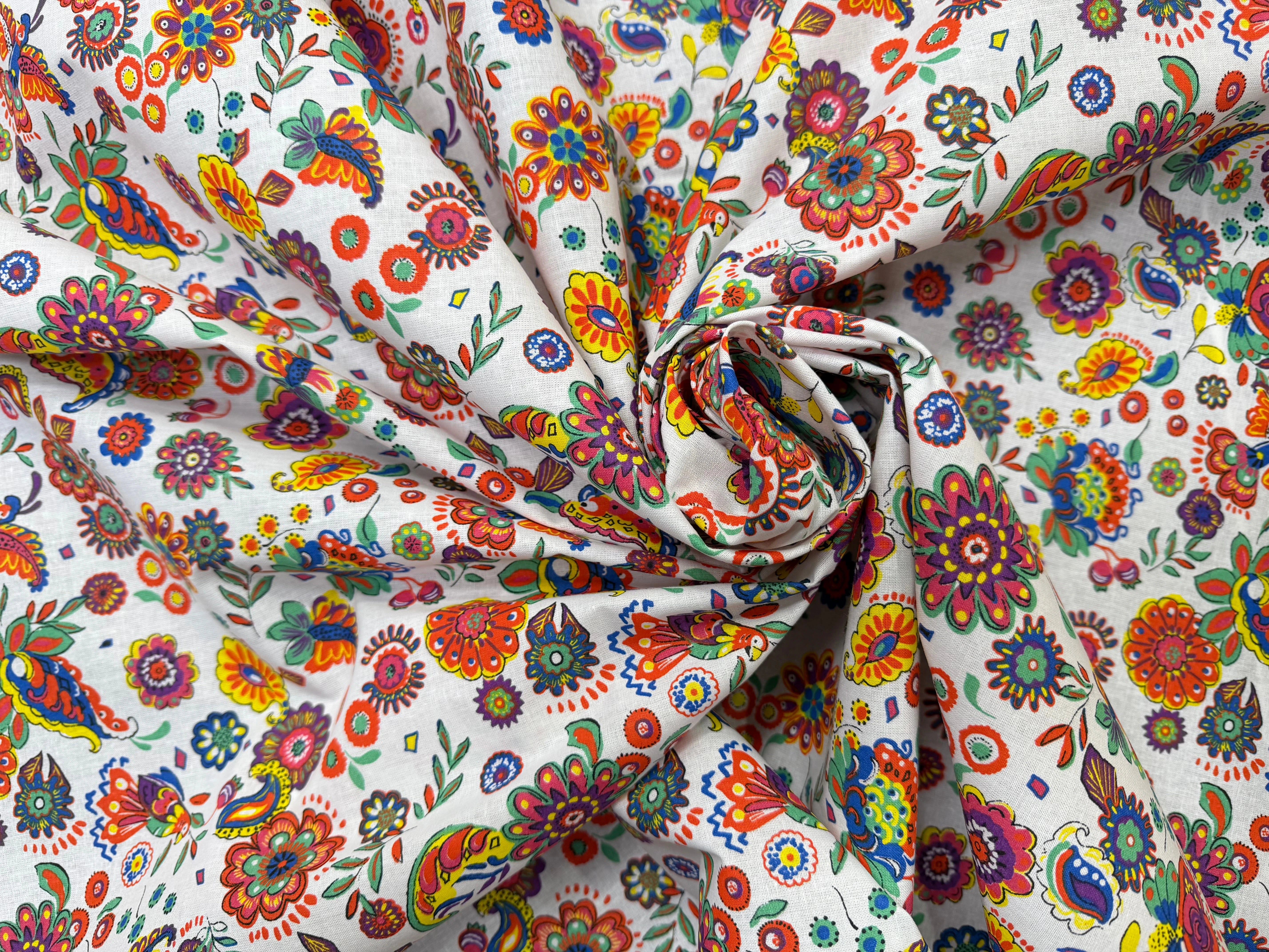 PERCALE DE COTON PAREO BLANC 150 CM - My Little Coupon