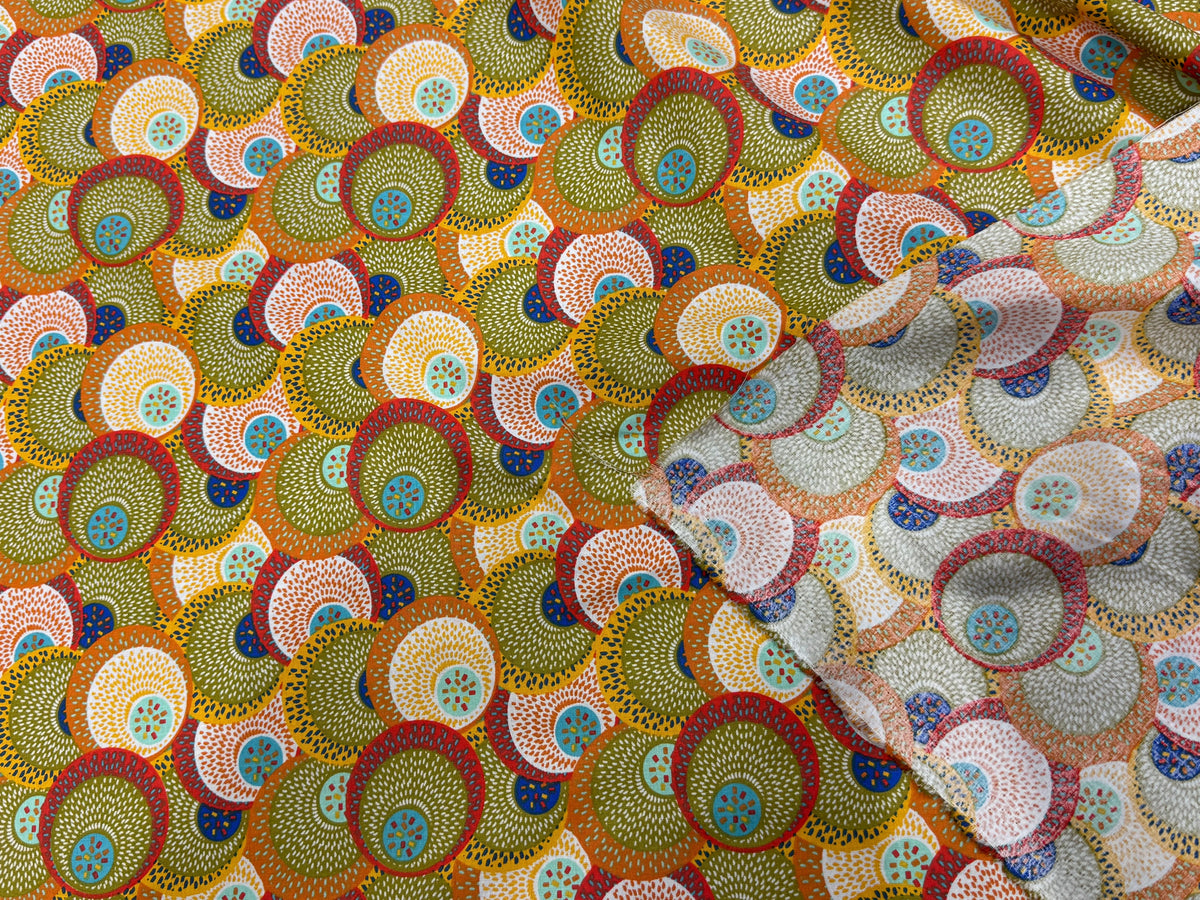 PERCALE DE COTON SAHEL KAKI 150 CM - My Little Coupon